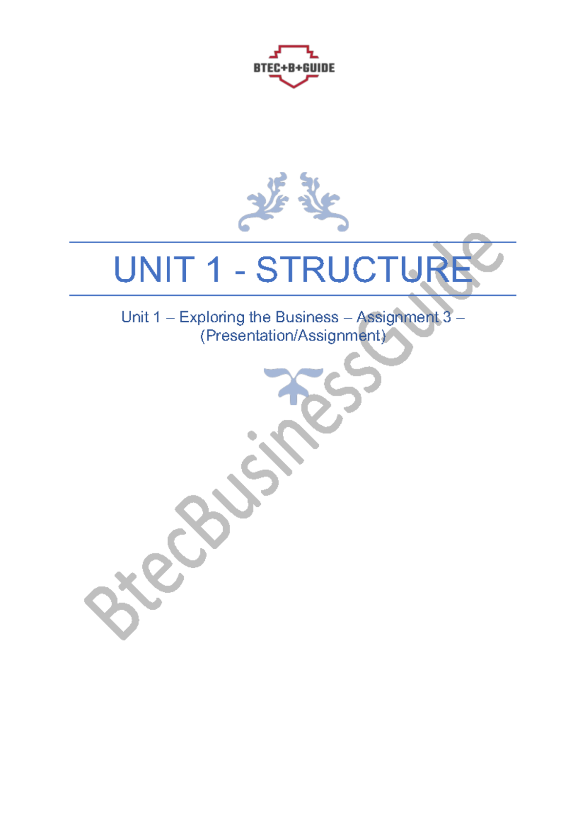 Unit 1 - Assignment 3: The Role of Innovation & Enterprise in Business ...