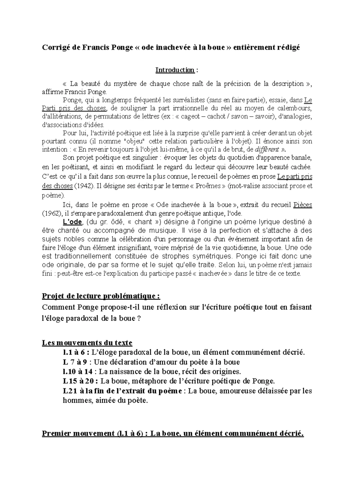 Cours Les procédés de reprise - Les procédés de reprise: les pronoms ...
