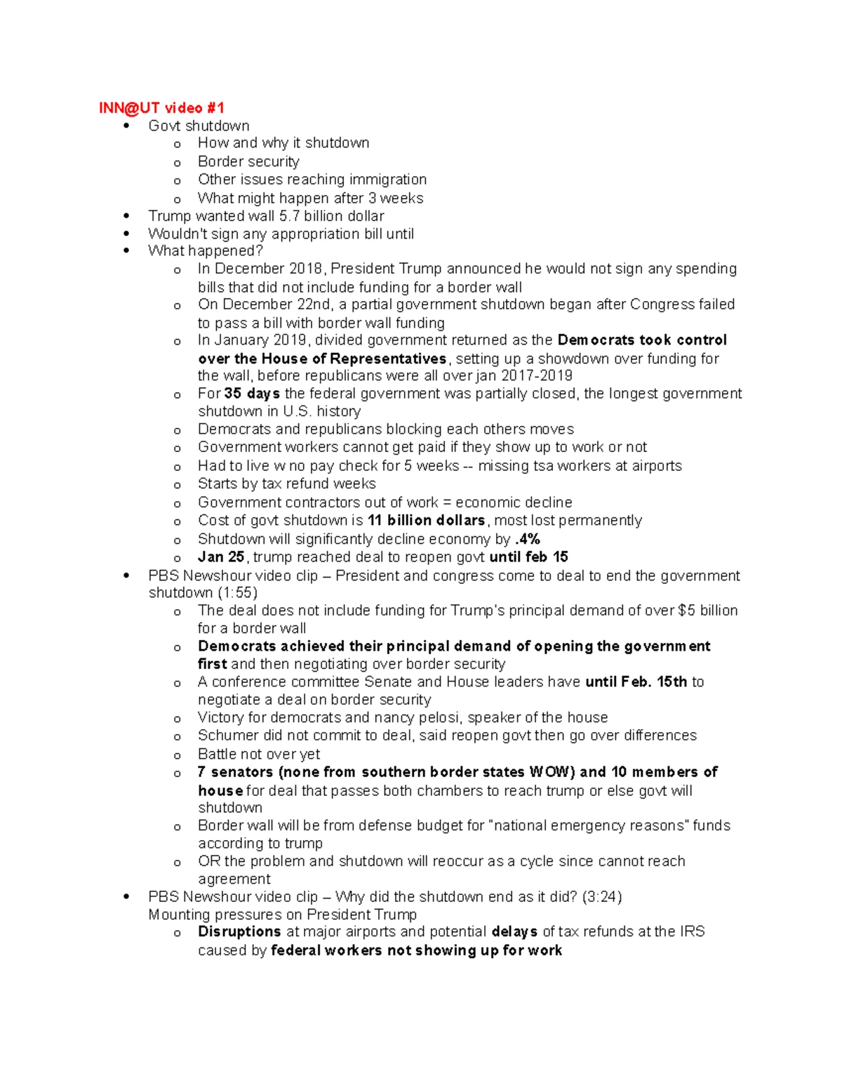 1 AC camp tournament - Resolved: The United States Federal Government ...