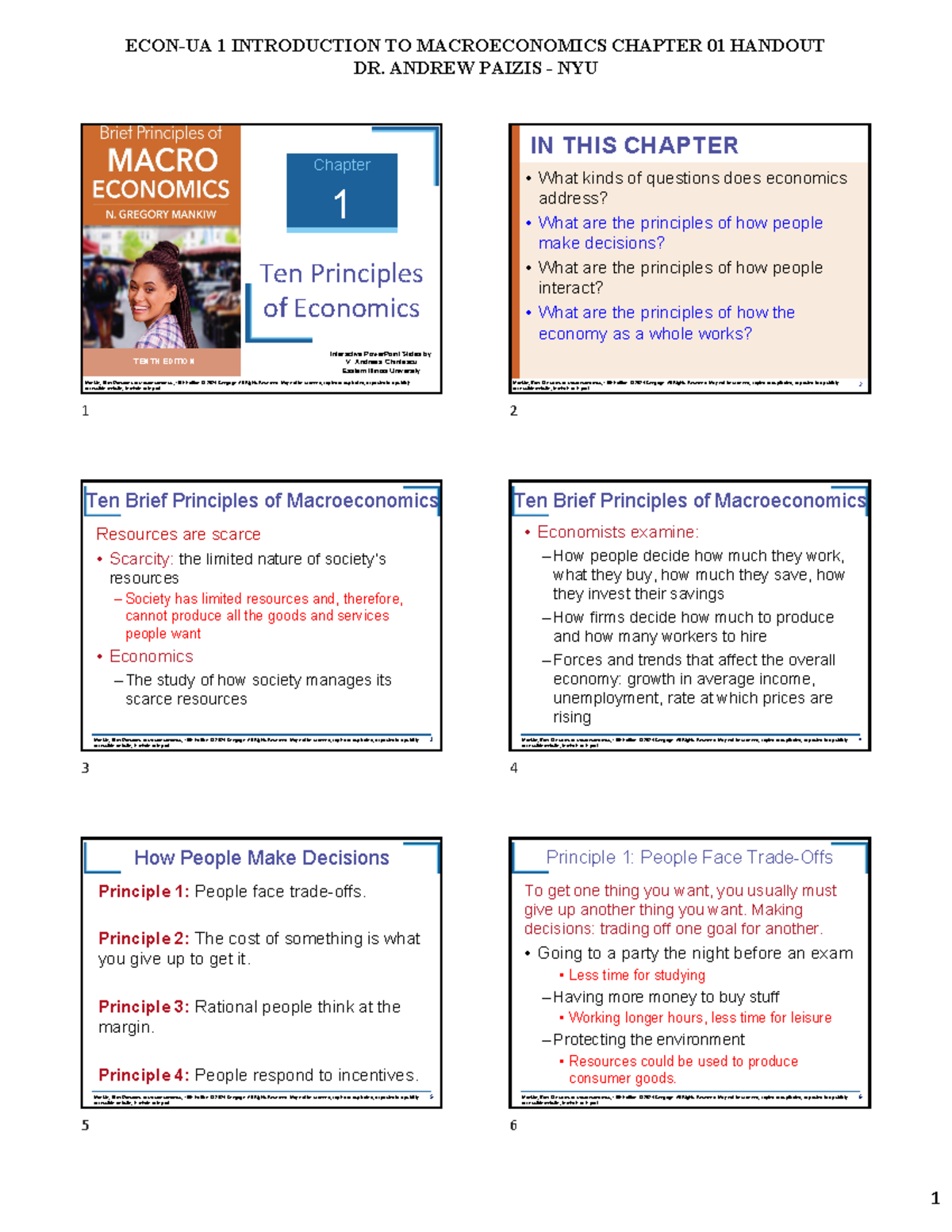 MB CH01 Tenth Edition Principles of Economics - PowerPoint Slides - Studocu