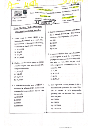 Primary Mathematics progression test 2023 Paper 1 Questions - 3130_01 ...