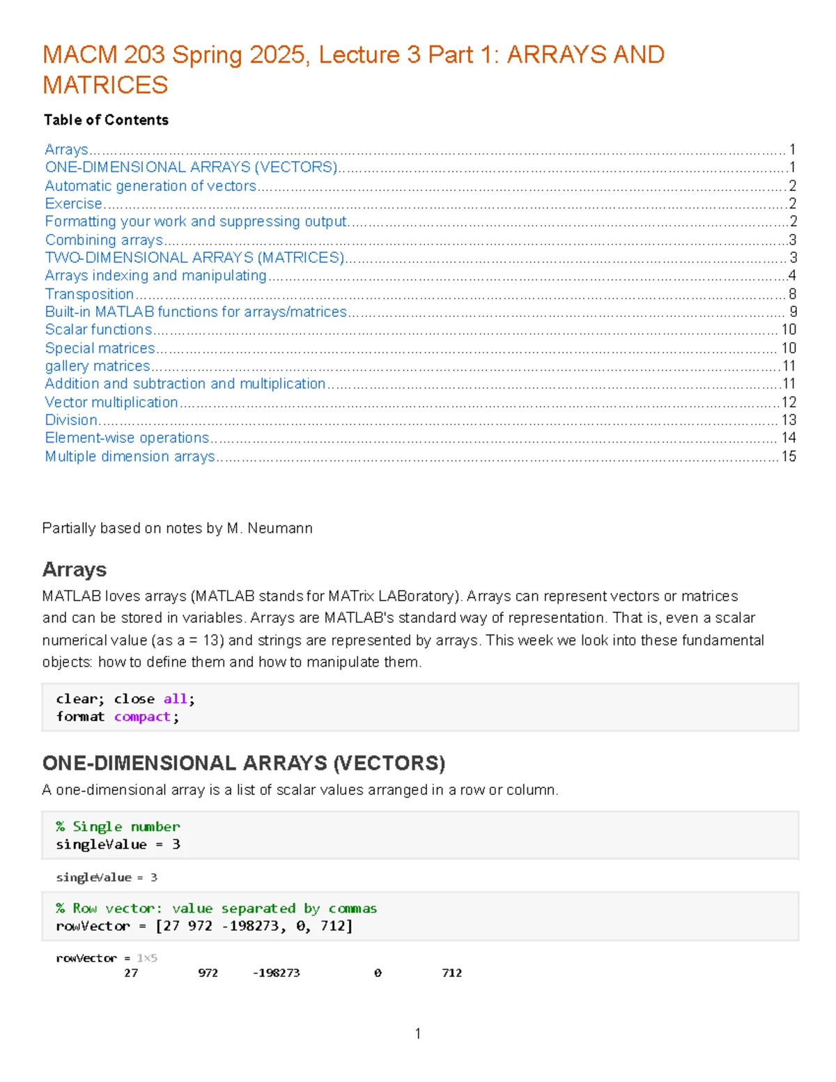 MACM 203 Spring 2025 Tutorial 6: Image Transformations & Matlab ...