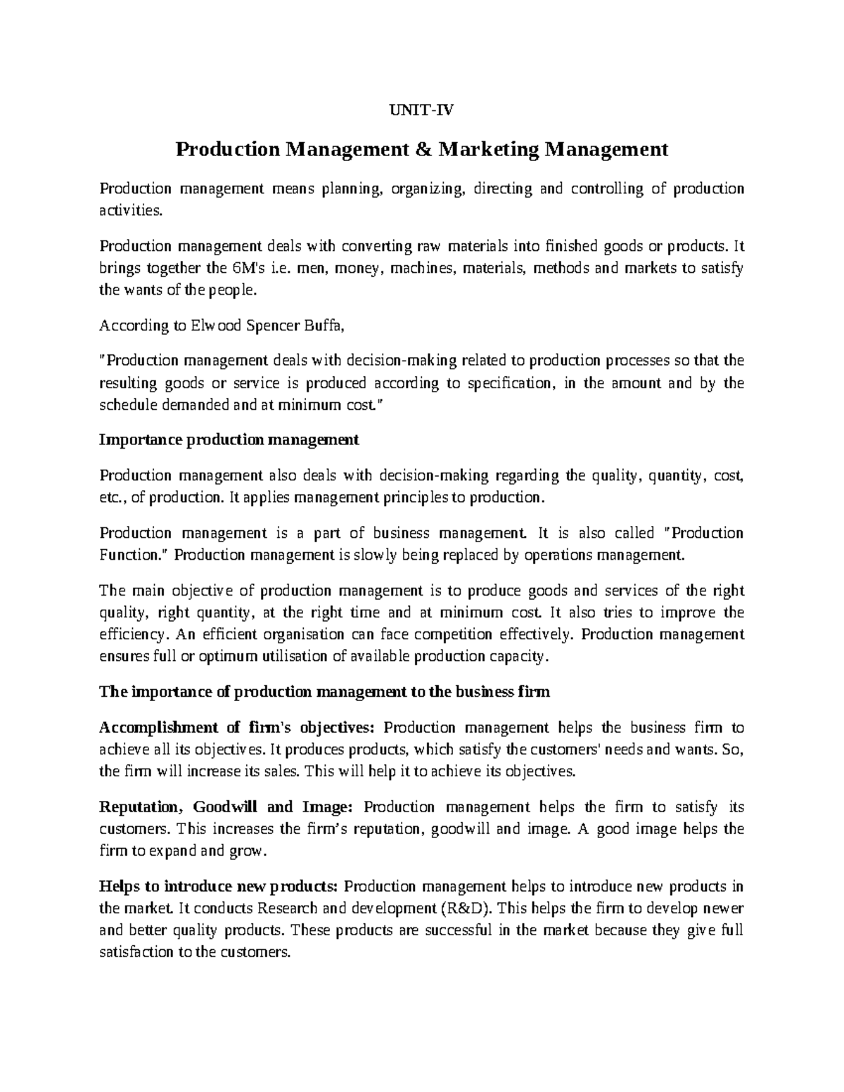 Production Management Overview: Key Concepts and Importance in Business ...