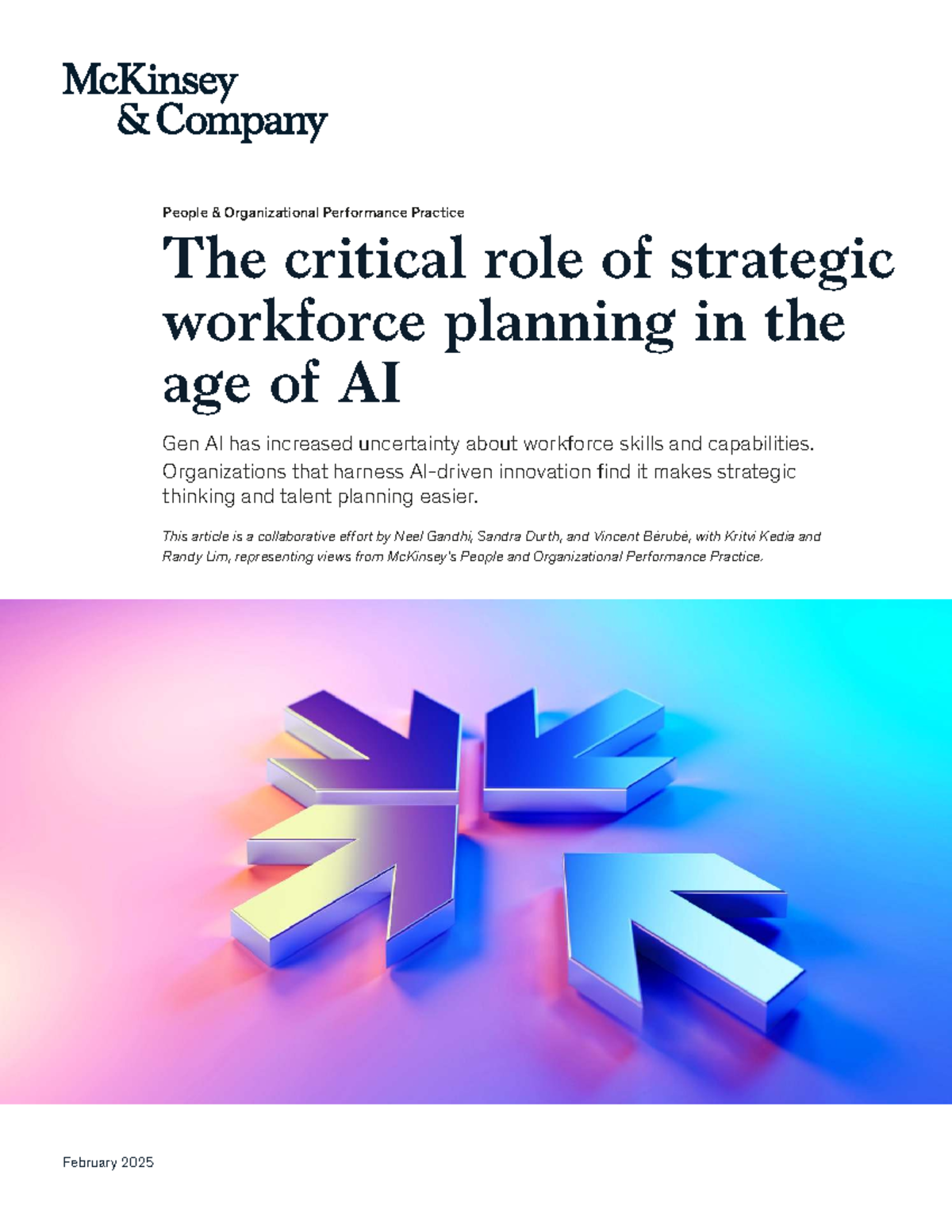The critical role of strategic workforce planning in the age of ai ...