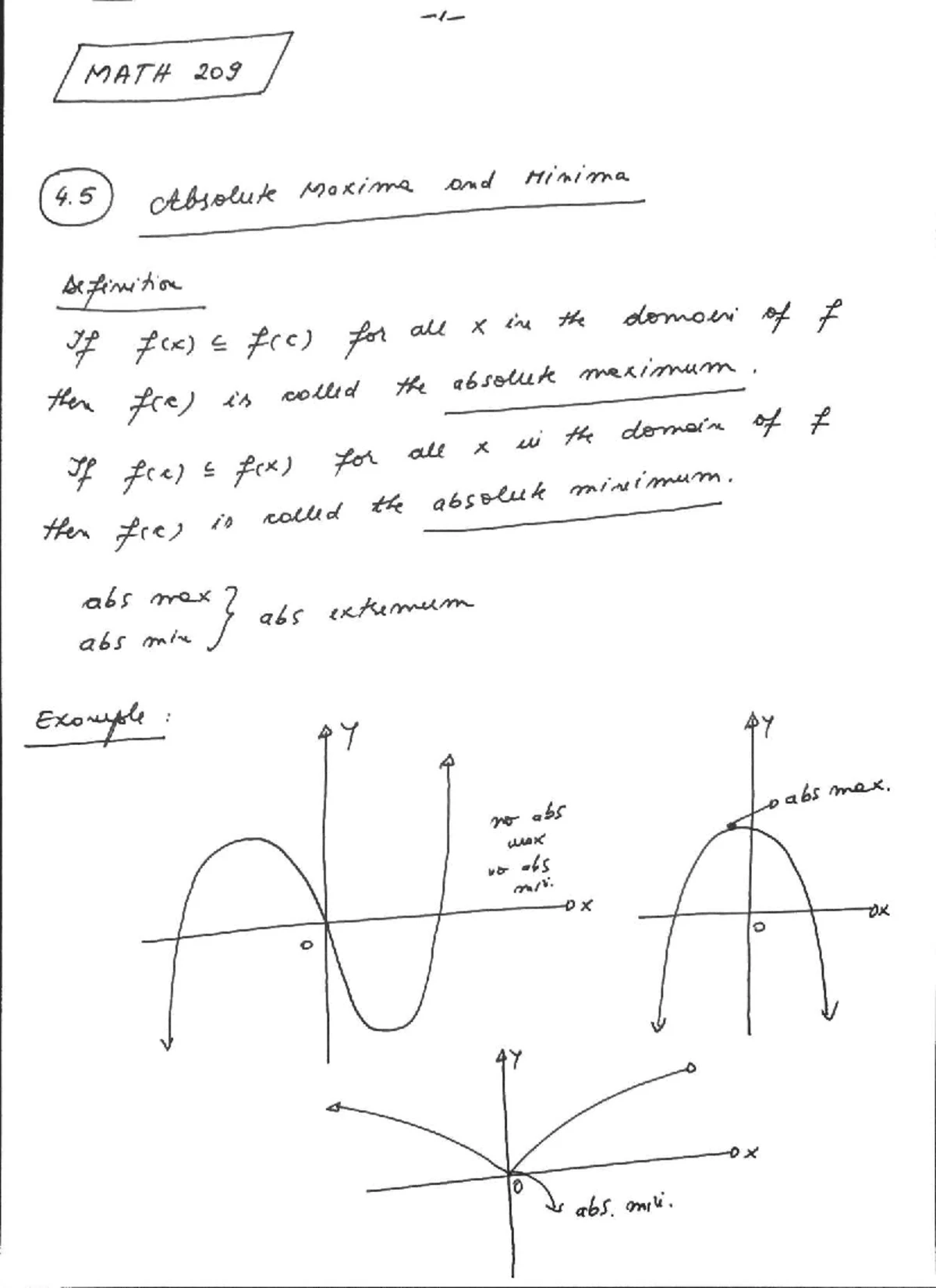 Sec V Math 2015 Final Exam Review: Long Division, Functions & Graphs ...