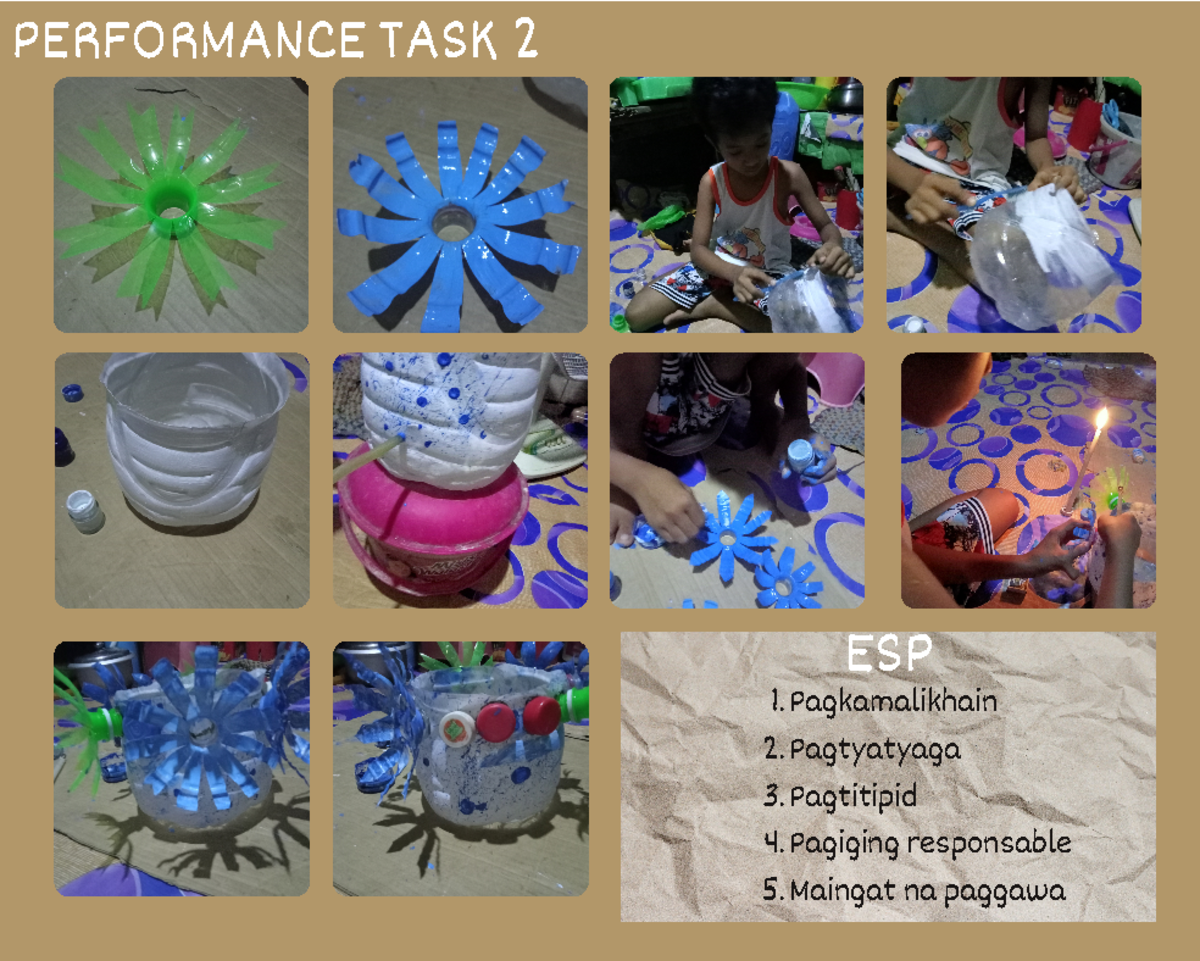 PERFORMANCE TASK 2: RECYCLABLE PROJECT IN ENGLISH, MATH - Studocu