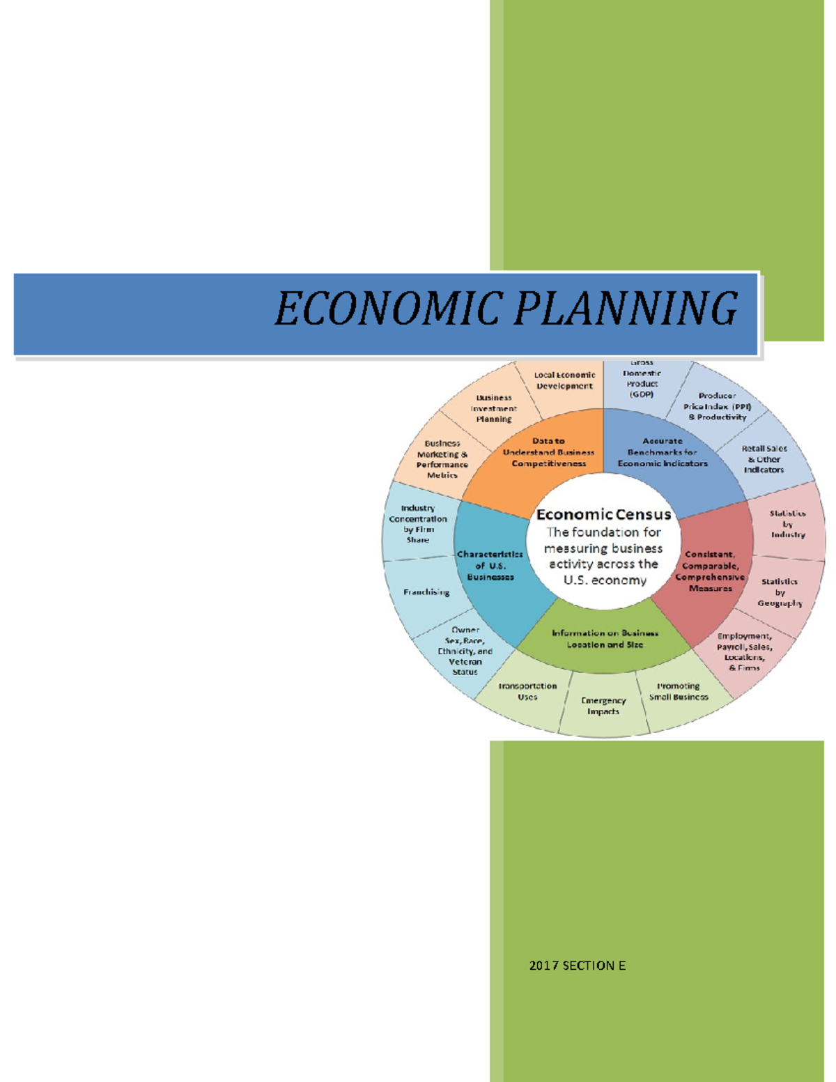 Economic Planning Overview: Key Objectives & Global Approaches - Studocu