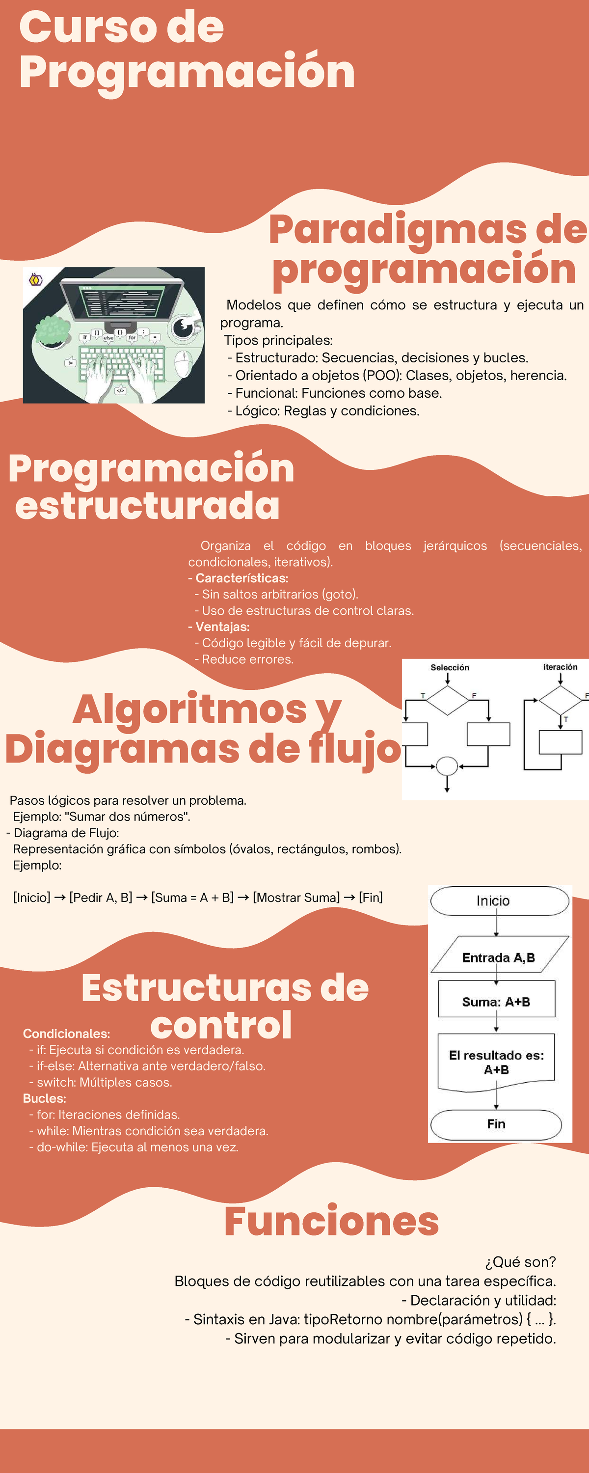 Infografía: Paradigmas de Programación y Estructuras en Java - Studocu