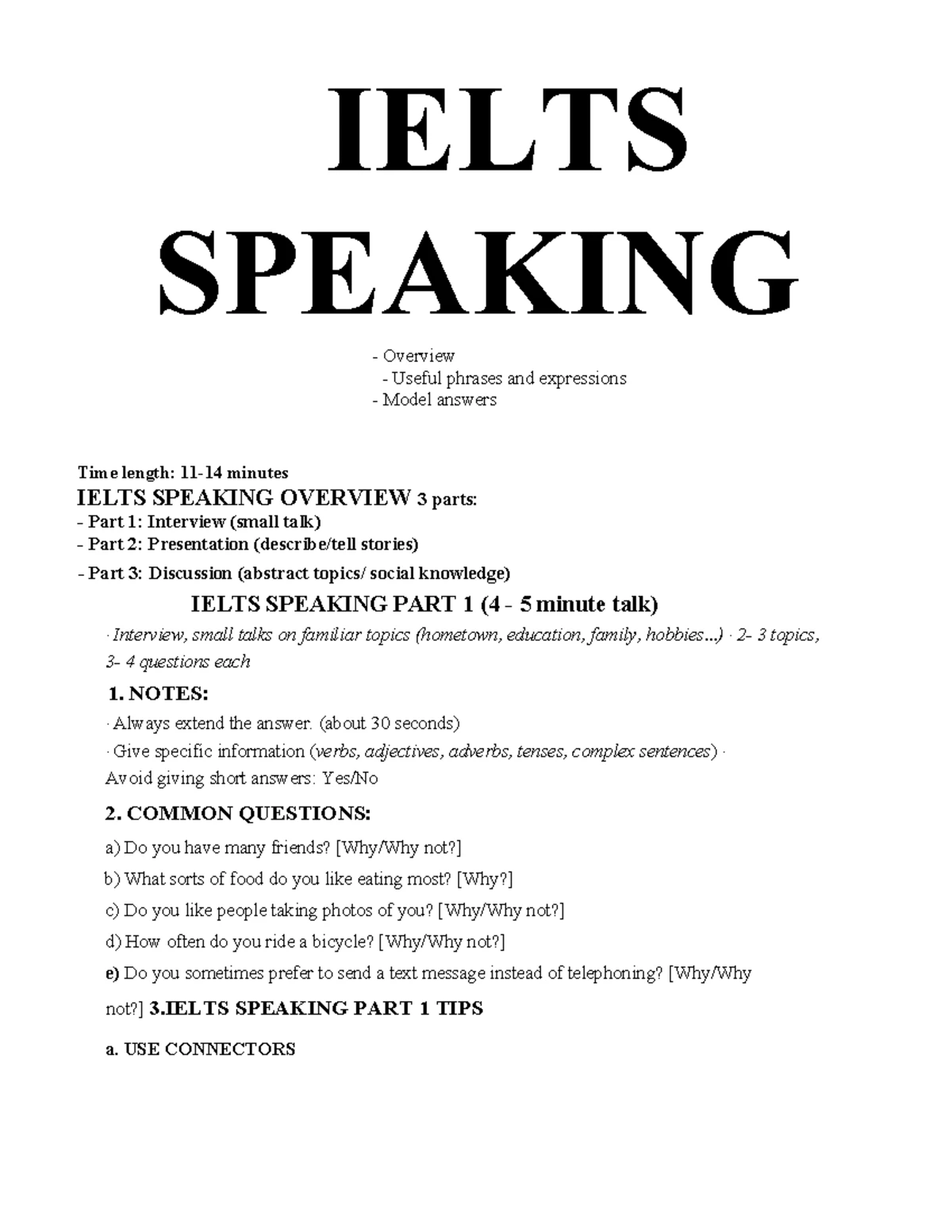 Speaking Useful Phrases for Effective Communication Skills - Studocu