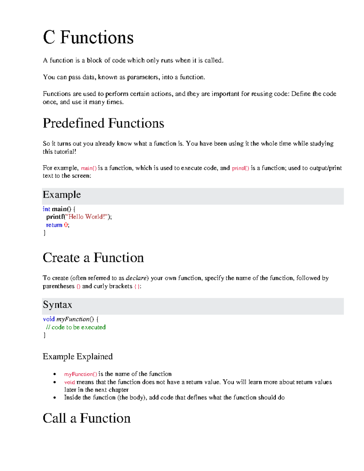 C - Understanding Functions and Pointers in C Programming - Studocu
