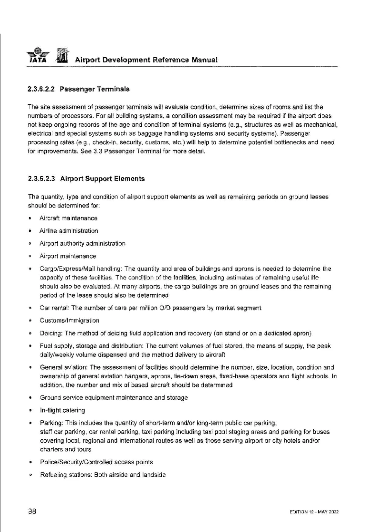 ADRM- Airport Development Reference Manual - Master Plan Process ...