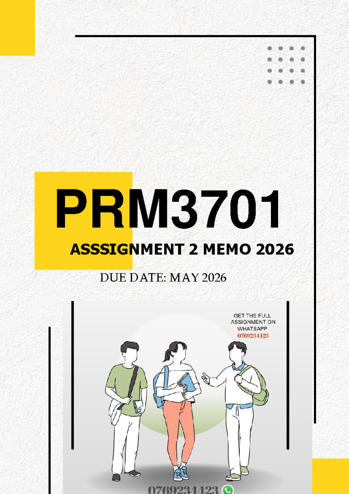 PRM3701 Assignment 2: Key Factors for Successful Project Management ...