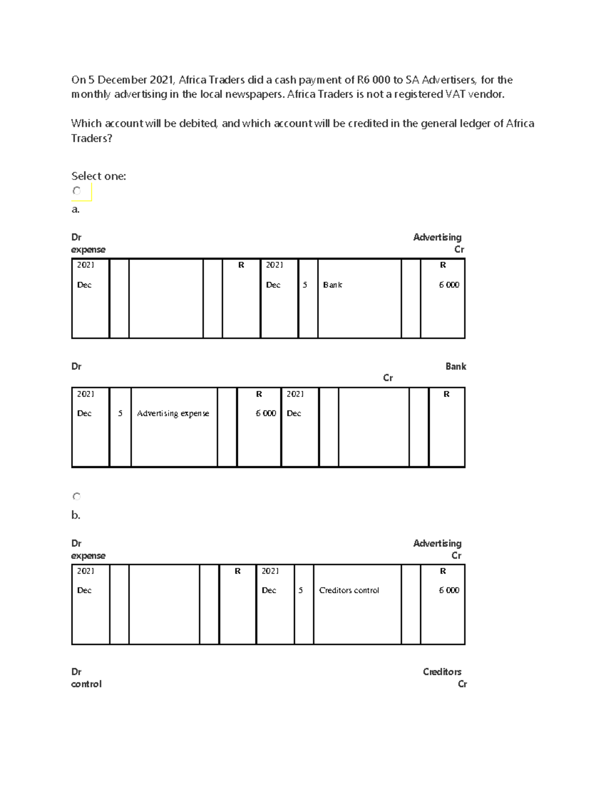 FAC1503 Assessment 3 - Practice Questions and Study Guide Notes - Studocu