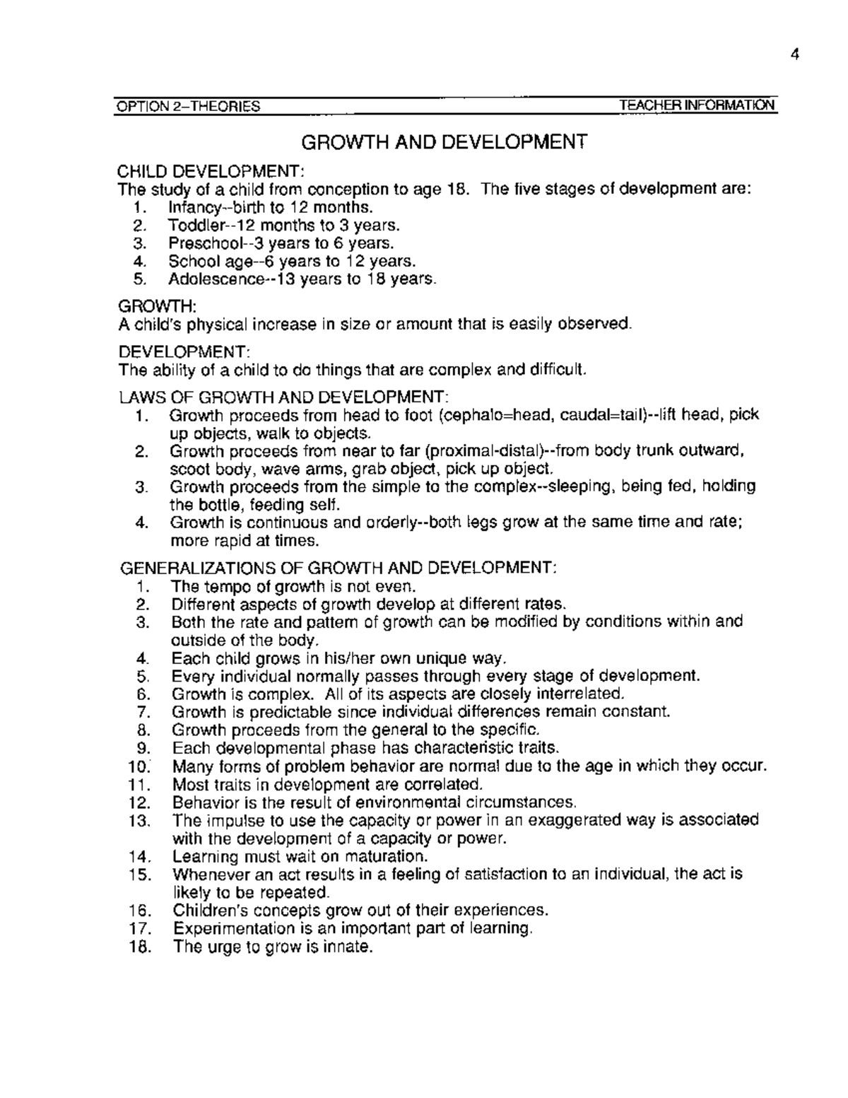 Child Growth & Development Notes (Child Development 101) - Studocu
