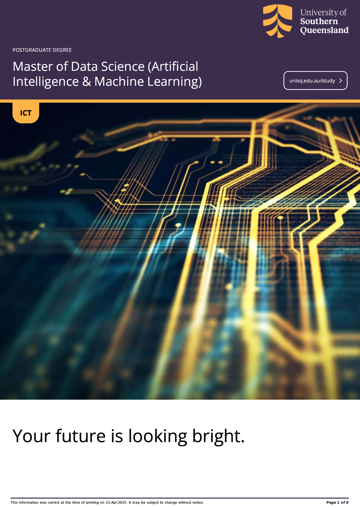 Master of Data Science (AI & ML) Overview and Career Pathways - Studocu
