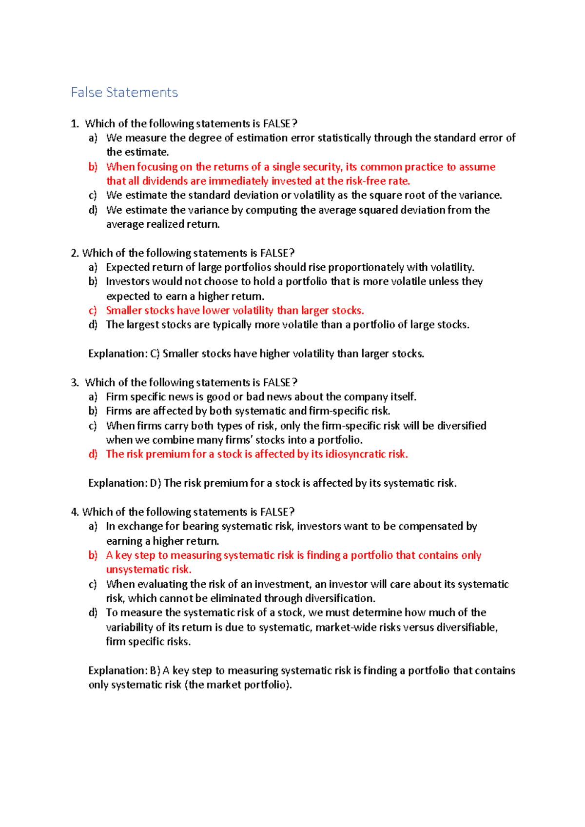 MPC Exam Questions and Answers Overview 2019/2020 - Studeersnel
