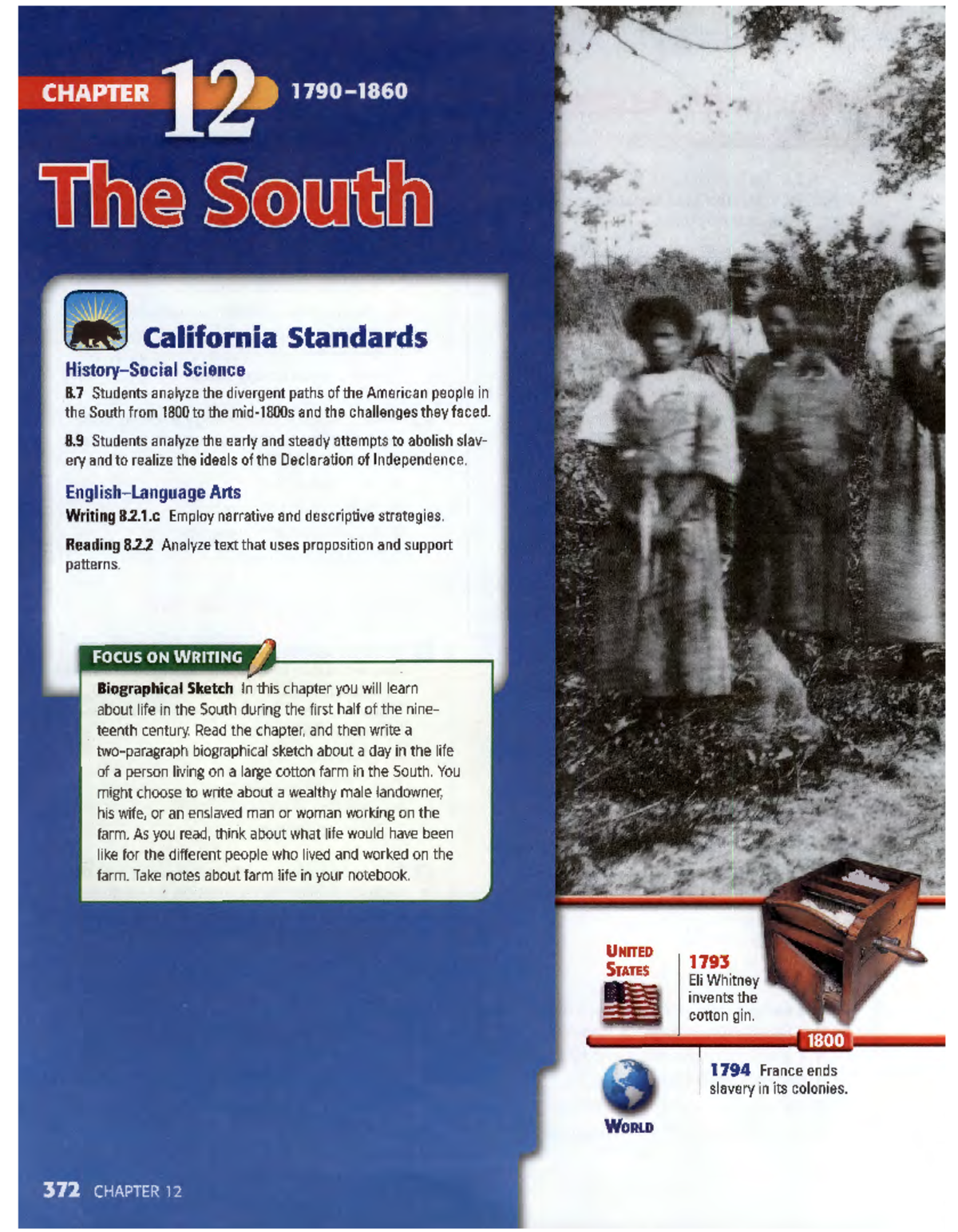 The Cotton Economy and Slave Life in the Antebellum South (8.7.1 - 8.7. ...