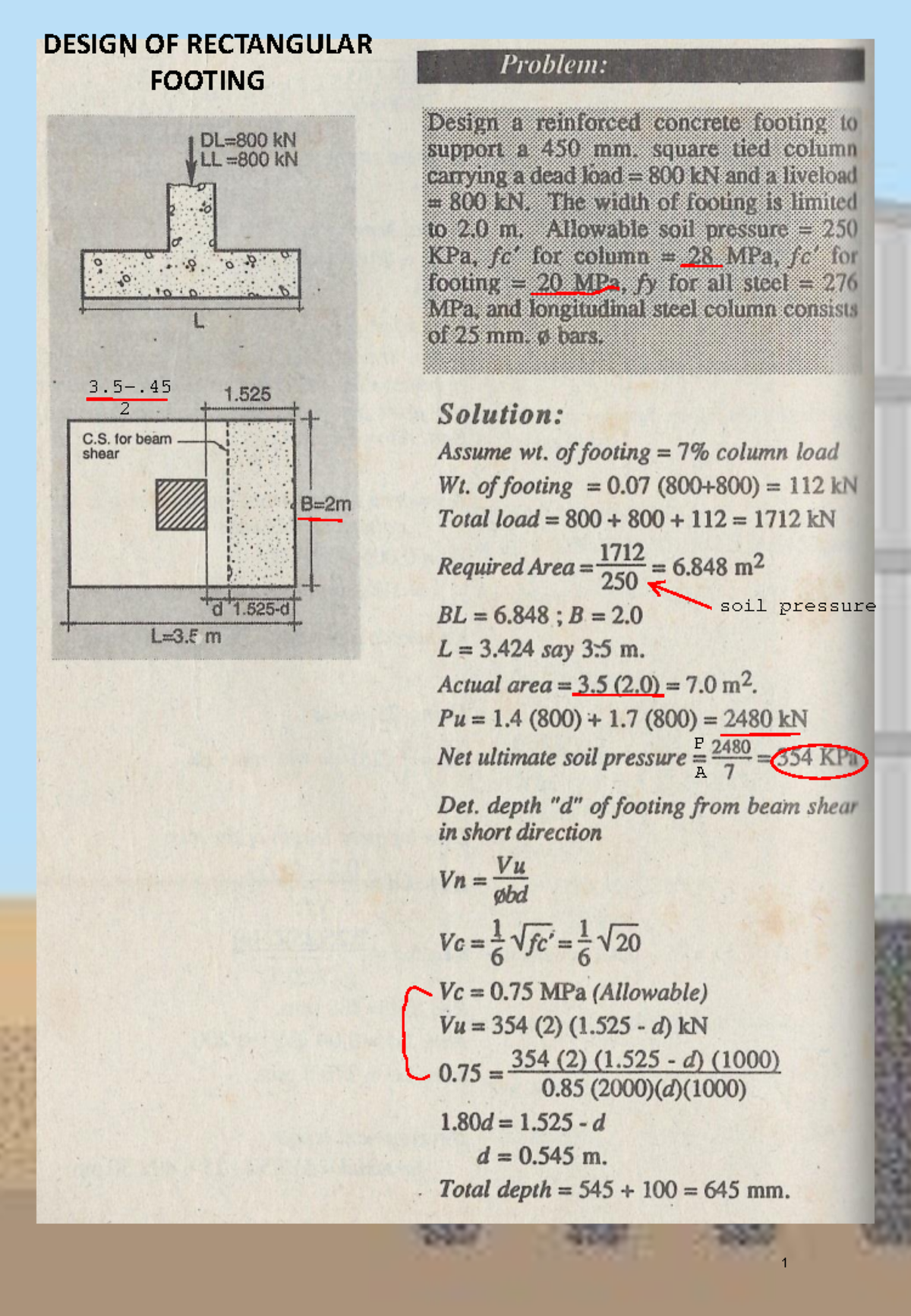 CE-142-PRCD-18 - N/a - Math in Engineering - DESIGN OF RECTANGULAR 1 ...