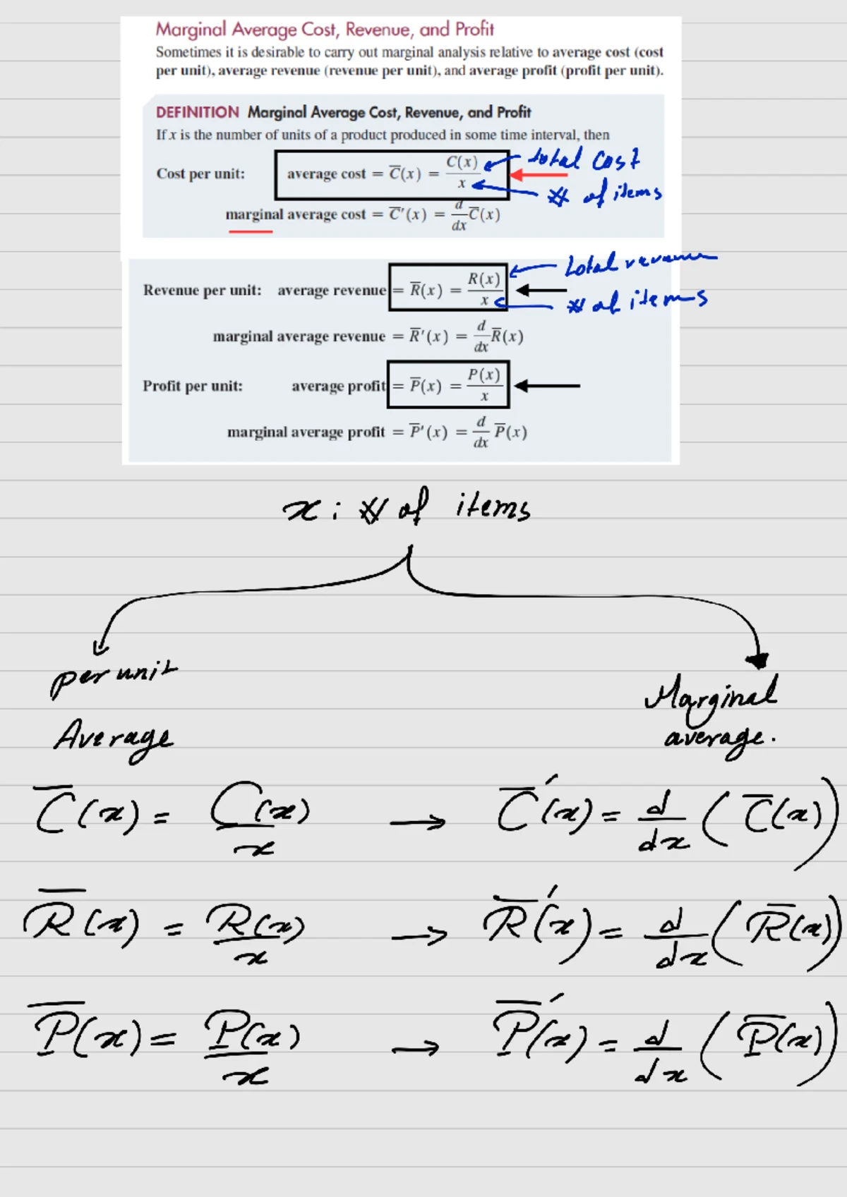 Marginal Cost, Revenue, and Profit Analysis for Production Functions ...