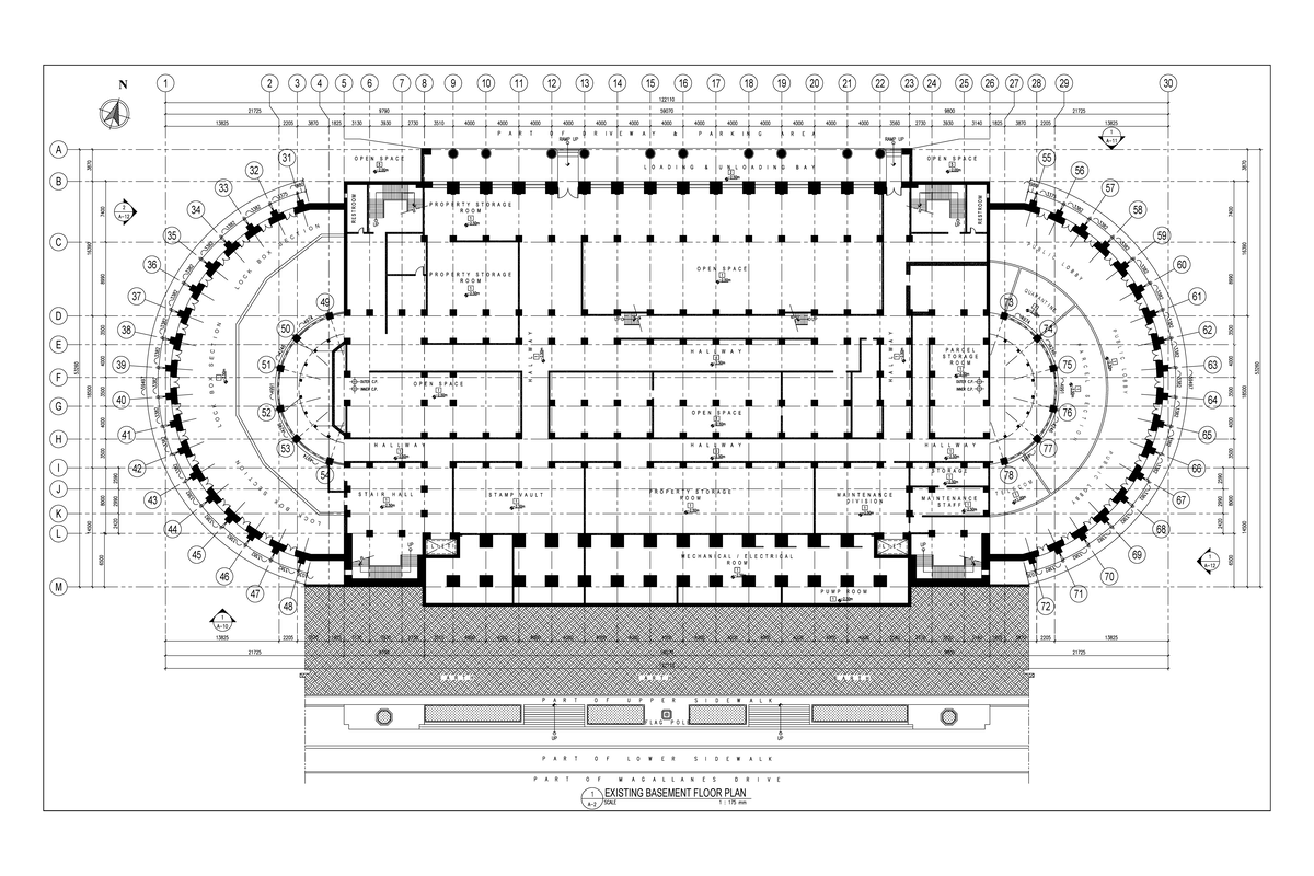 Manila POST Office - Comprehensive Floor Plan Overview - Studocu