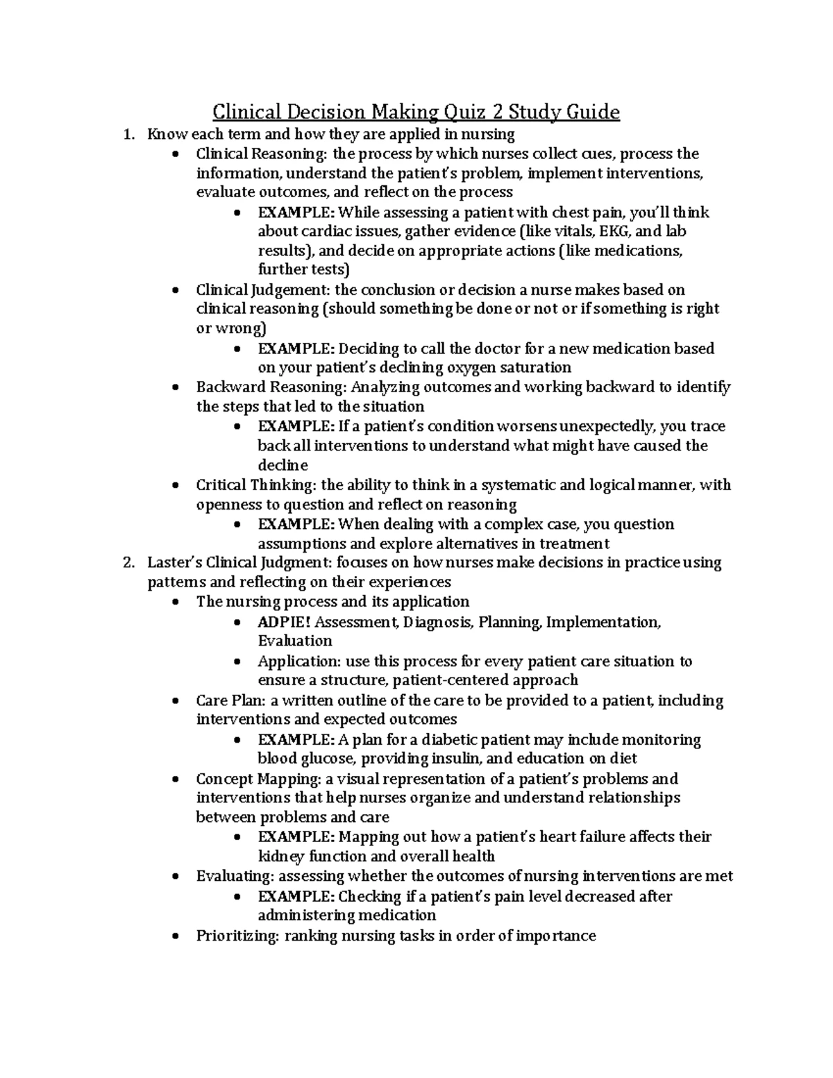 CM2 CHAPTERS 45-47: GI SYSTEM STUDY GUIDE & NURSING CARE NOTES - Studocu