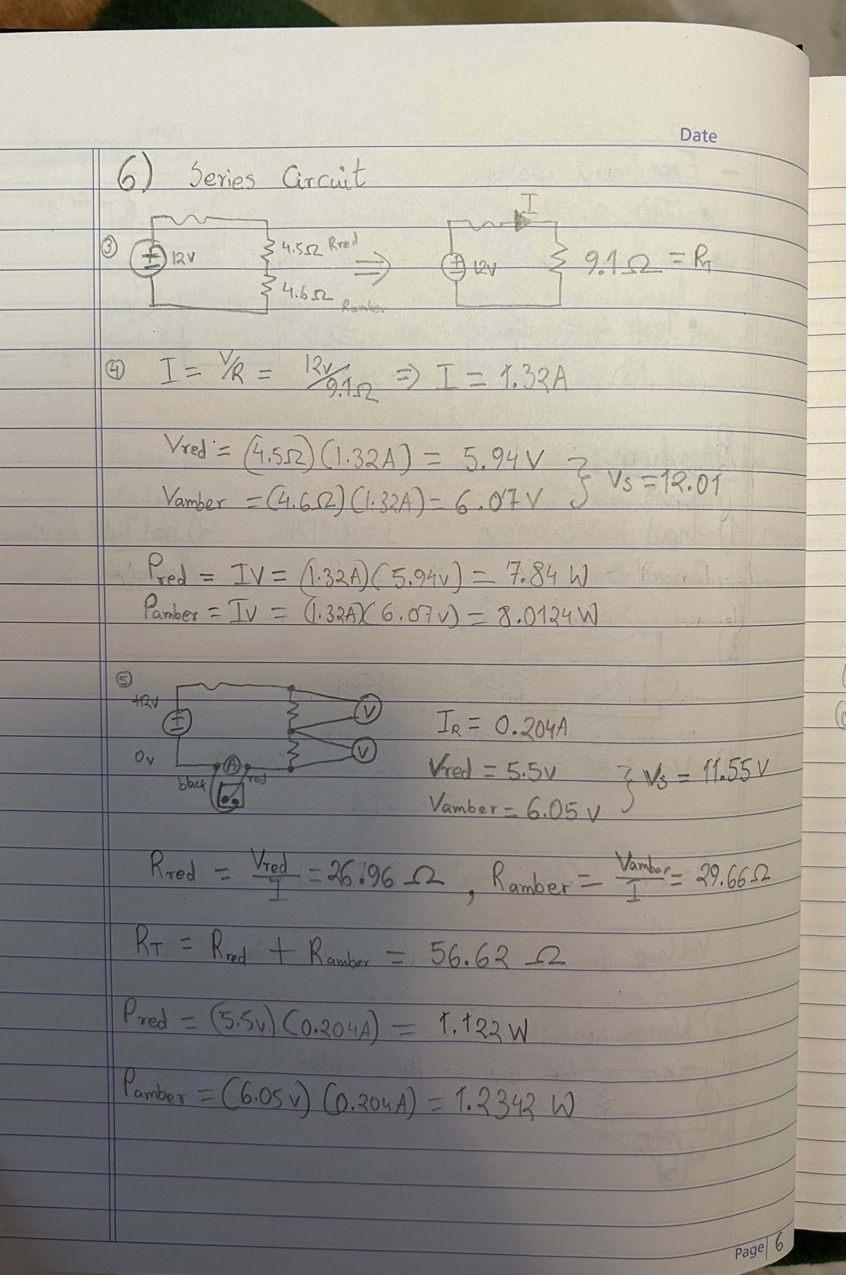 ENEL 280 Lab 1: Series Circuit Analysis and Calculations - Studocu