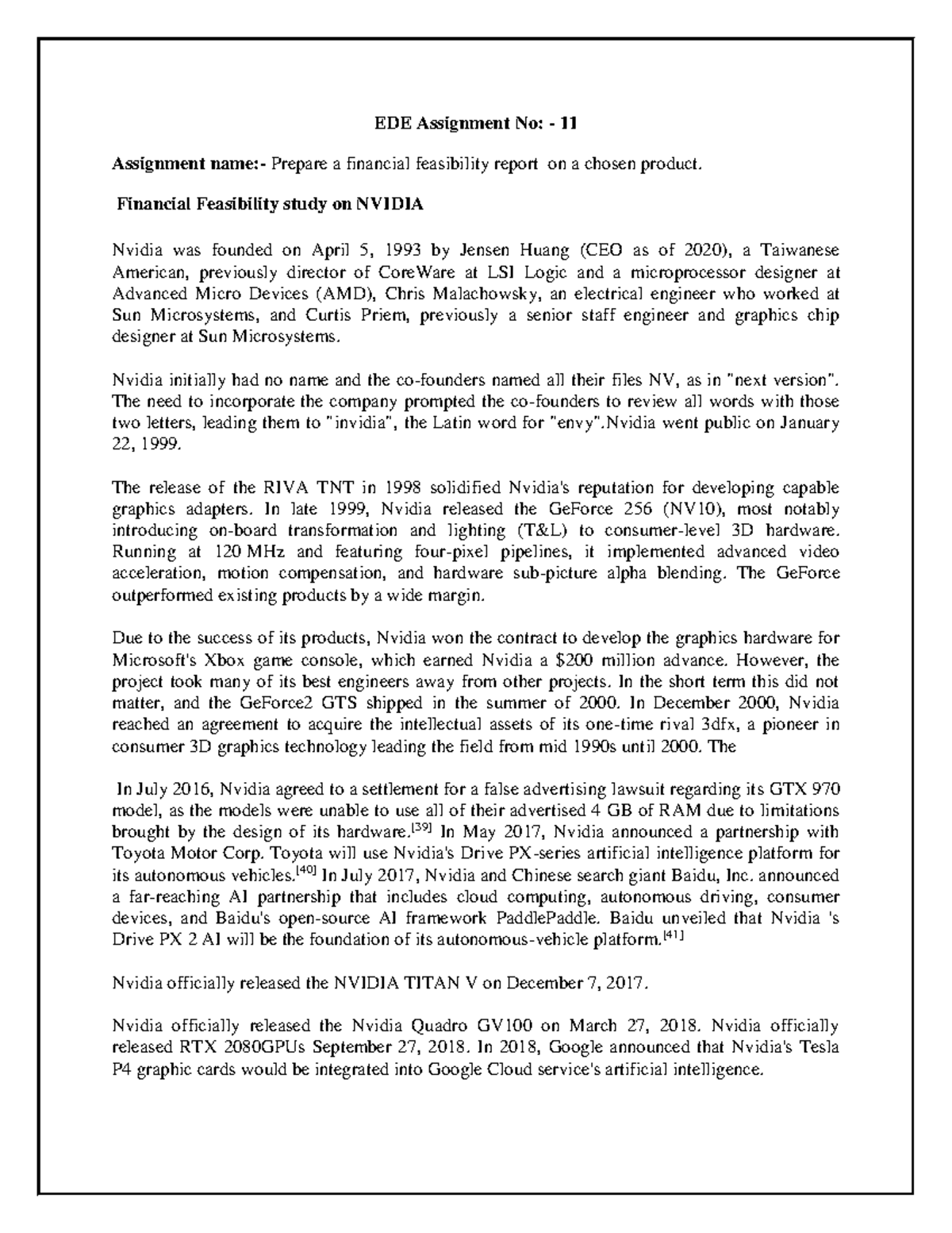 EDE_Assignment_Number_11(22416). Practical No. 11 ede Enterpreneur ship ...