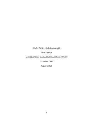 [Solved] Write a onepage journal entry approximately 250 words in which ...