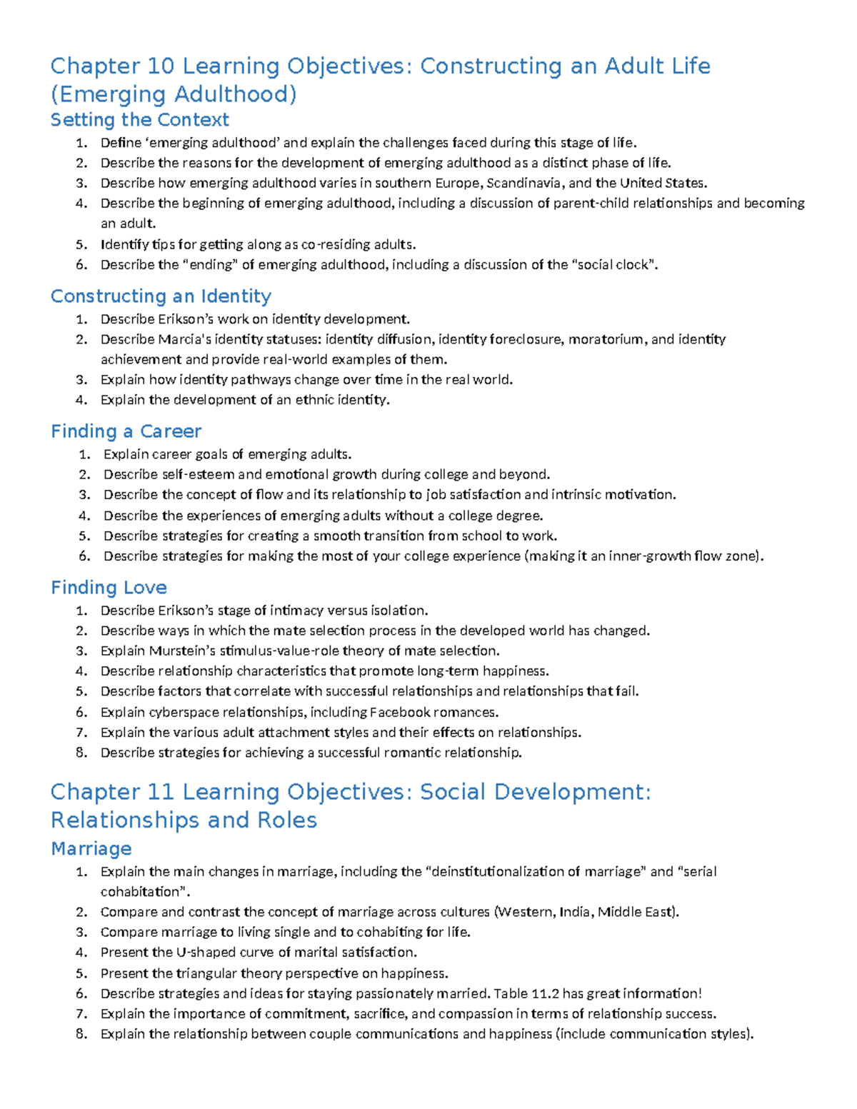 Emerging Adulthood and Midlife: Developmental Challenges and Growth ...