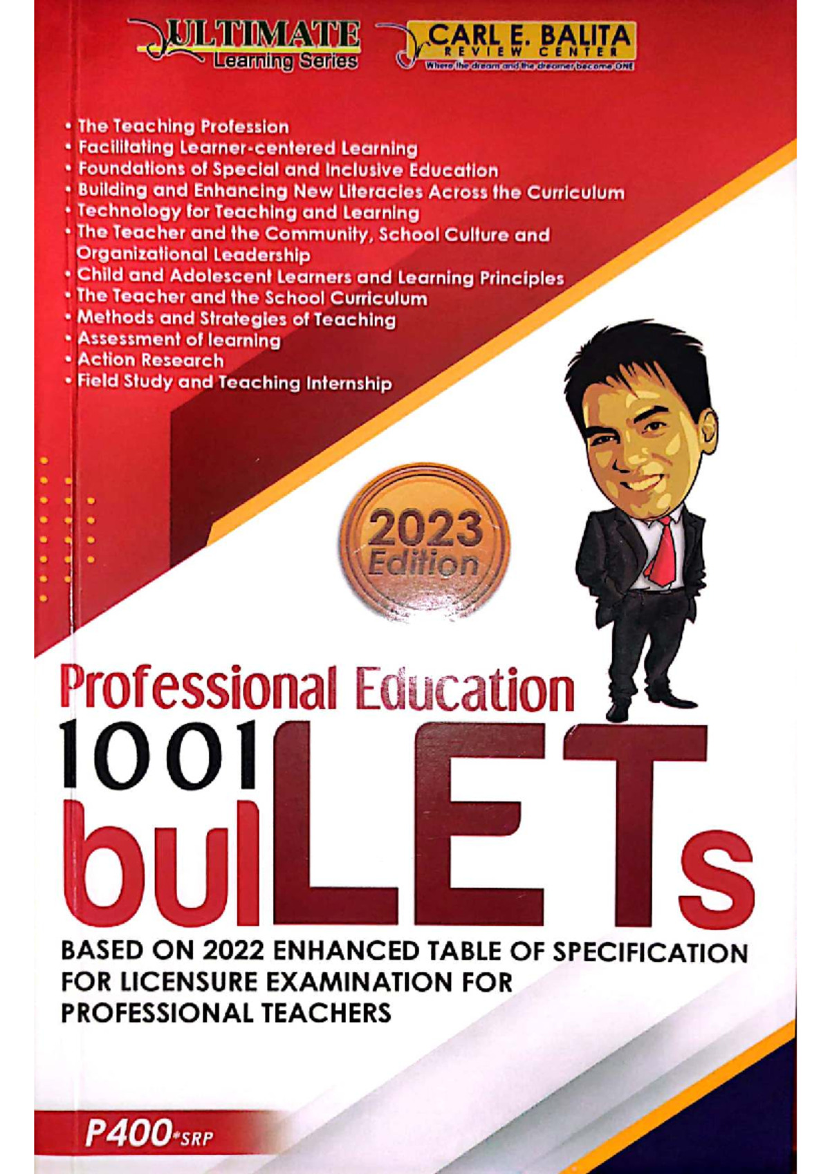 CBRC 1001 General Education Review Notes for 2023 Licensure Exam - Studocu