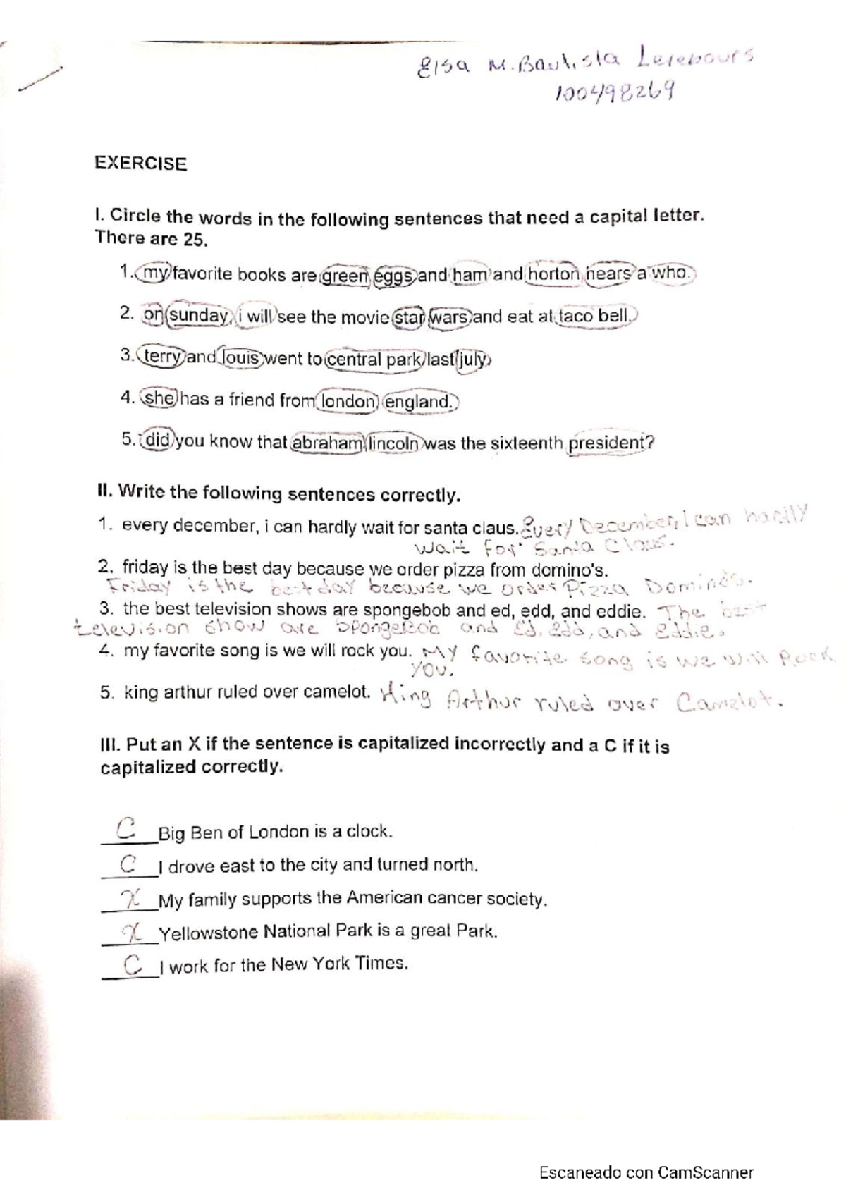 Homework UNIT 1 - Tarea de inglés - Studocu