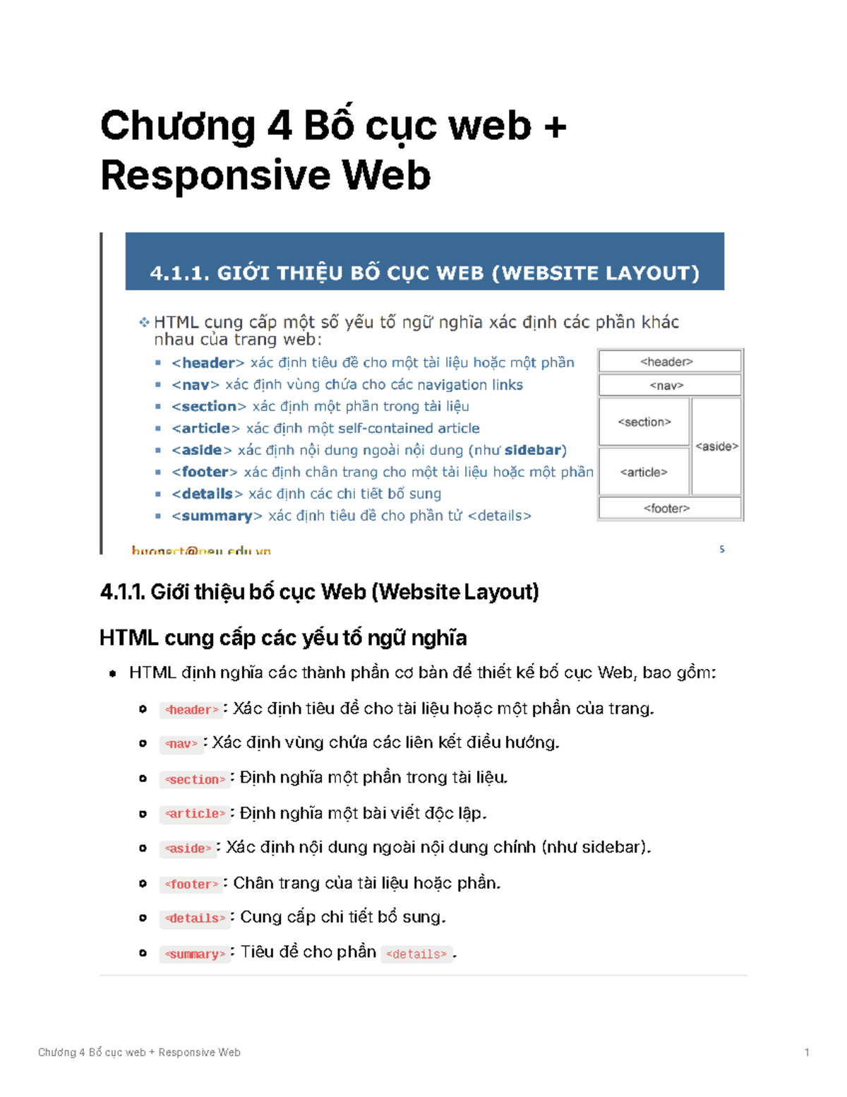 Chng 4 B cc web Responsive Web - Chương 4 Bố cục web + Responsive Web 4 ...