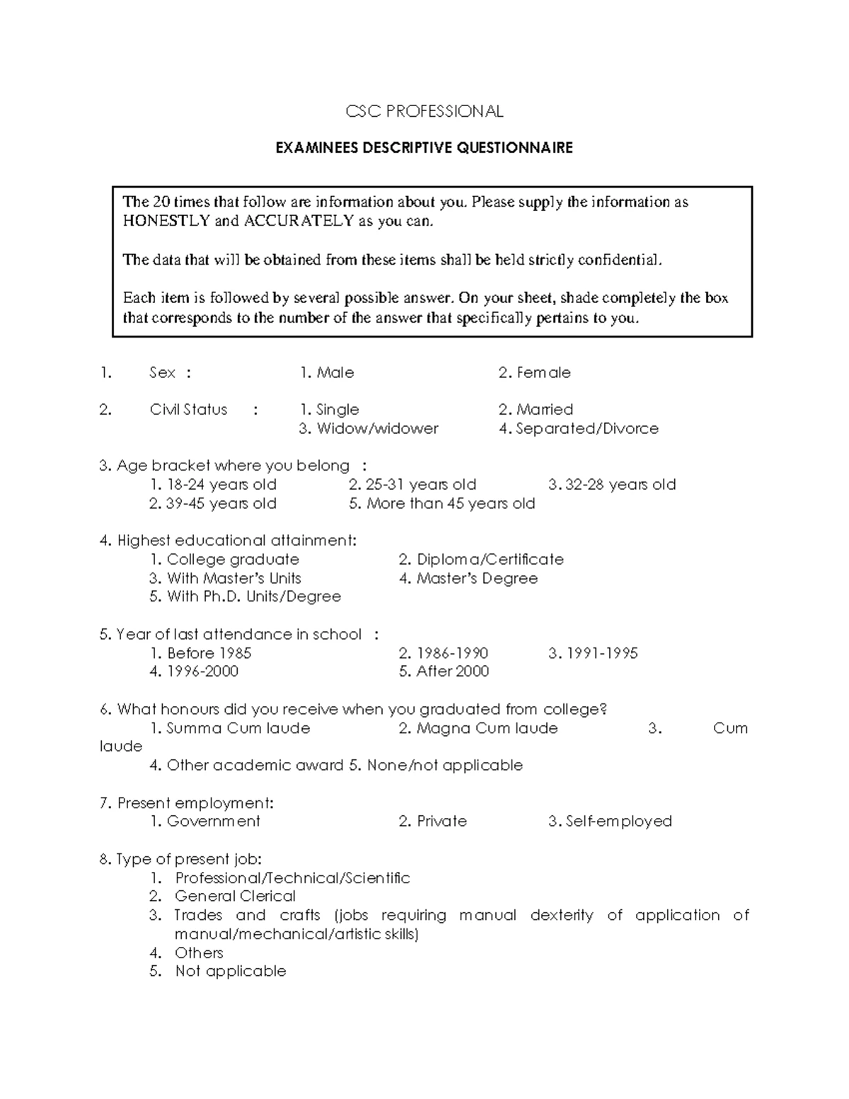 QUIZ 1 - Personal Identification Techniques Overview & Key Concepts ...