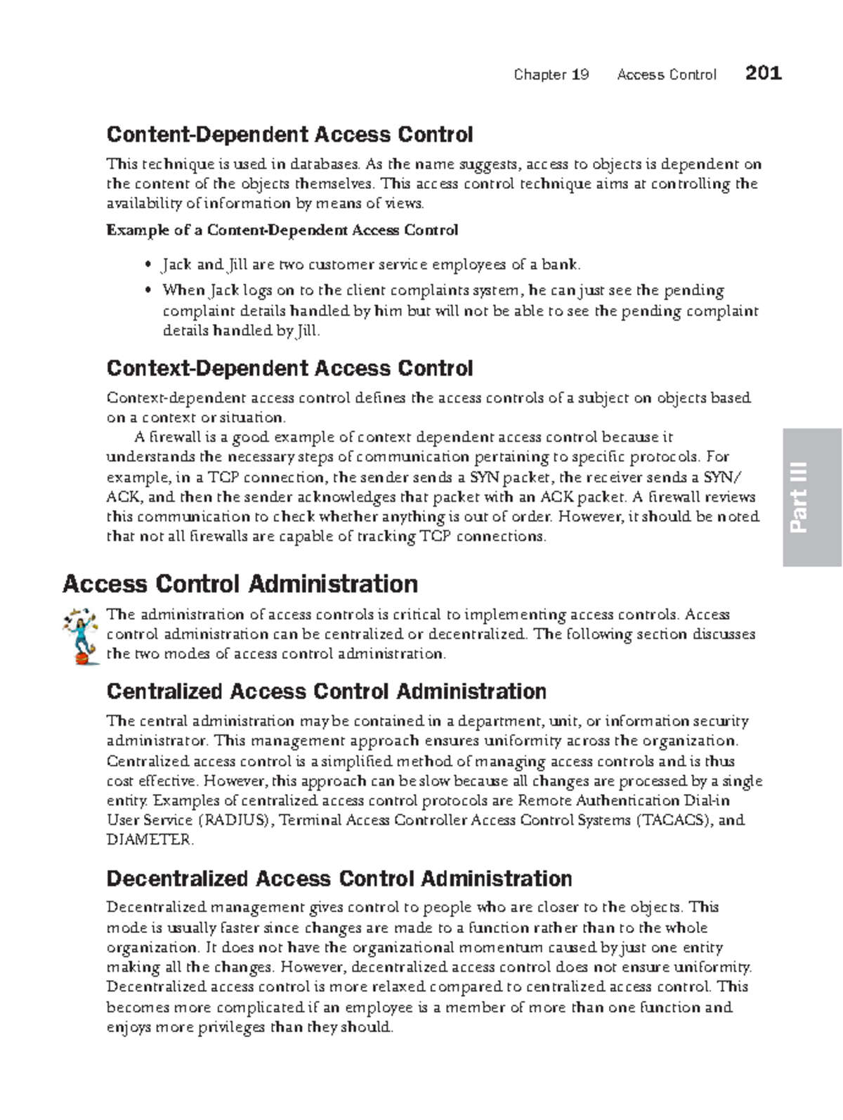 Access Control Strategies in Information Assurance Handbook 201 - Studocu