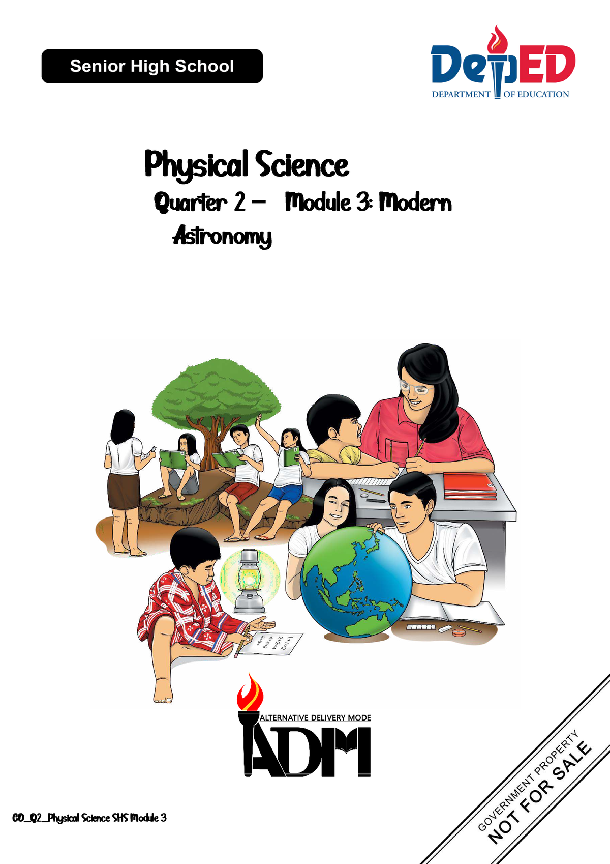 CO_Q2_Physical Science SHS Module 3: Modern Astronomy Insights - Studocu