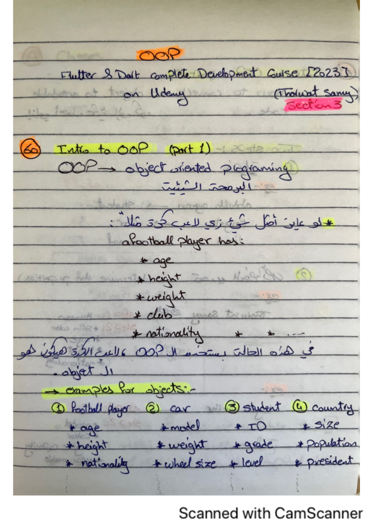 OOP Concepts in Flutter Development - Section 3 Overview and Examples ...