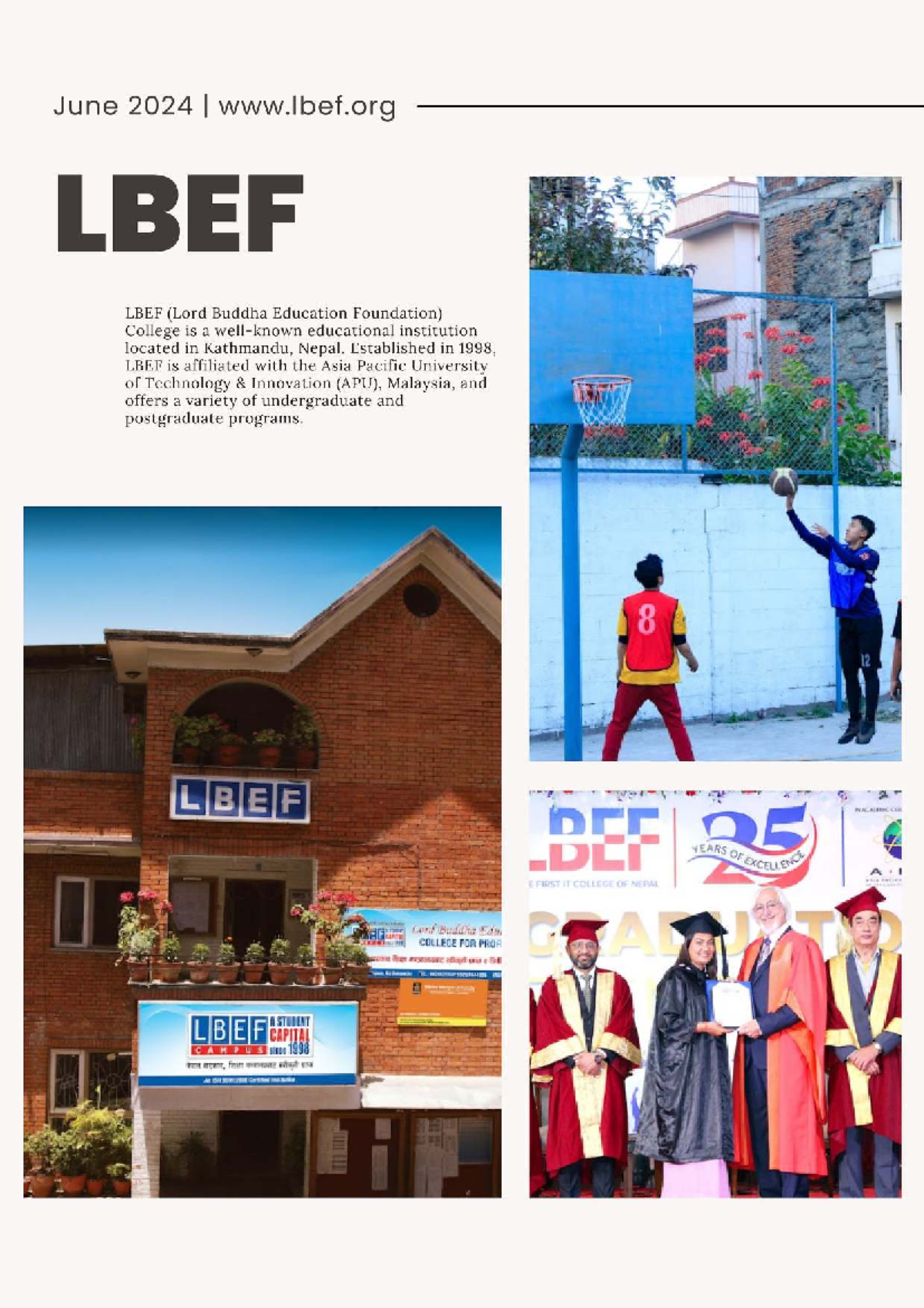 LBEF College Events Overview: Winter Fest, Graduation, Sports Week ...