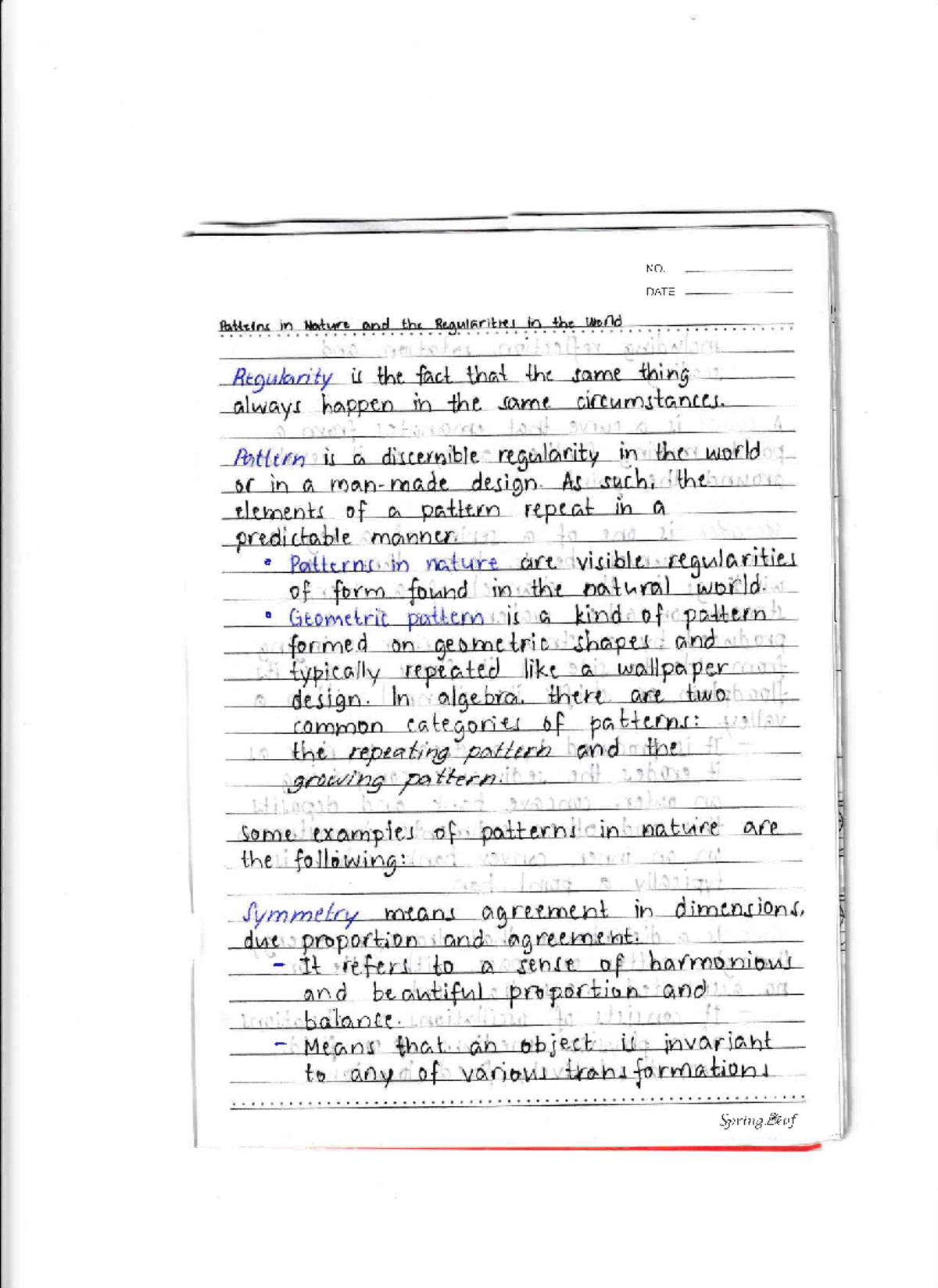 MATH101 - Comprehensive Lecture Notes for Spring Semester - Studocu