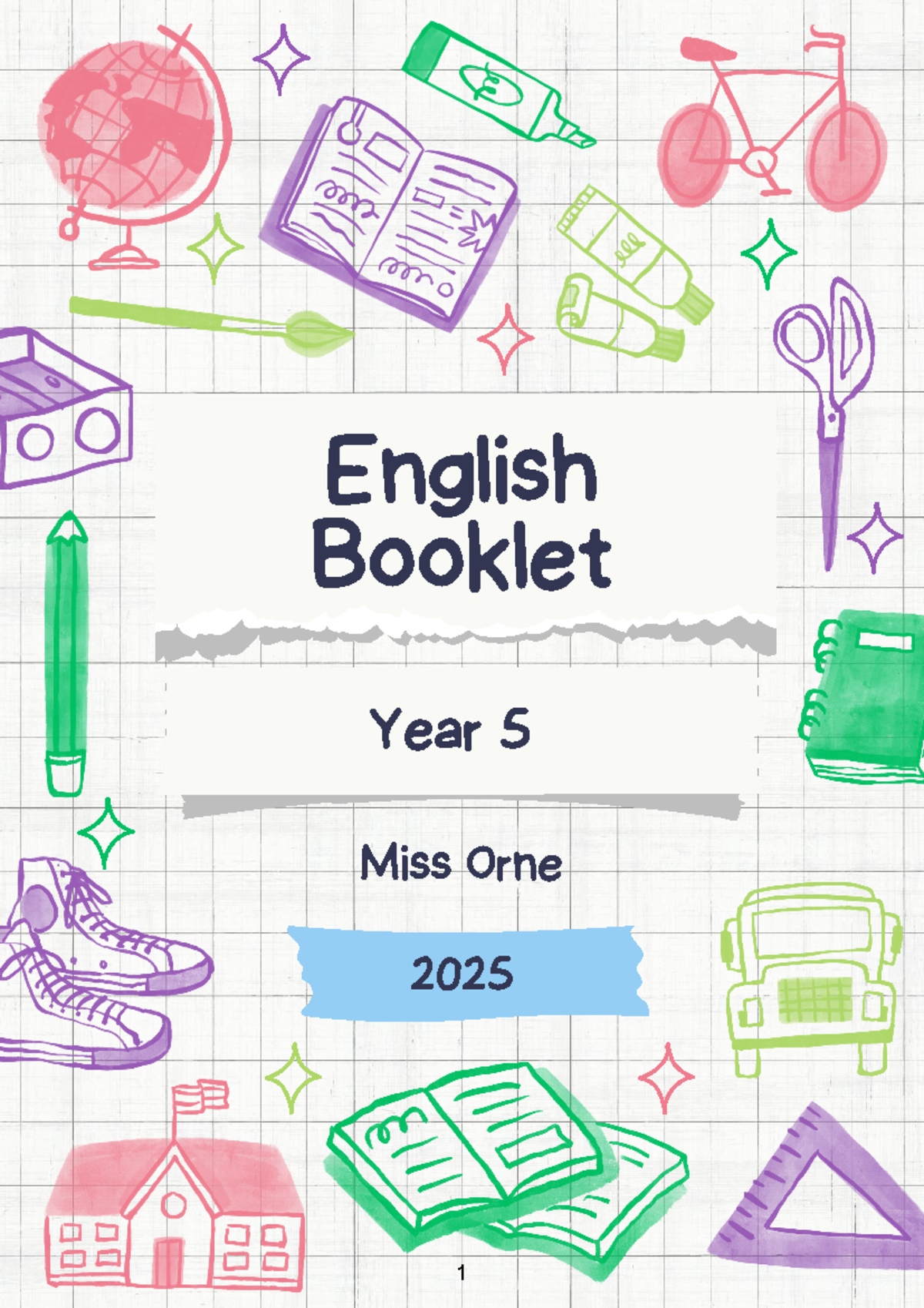 Booklet-year-5 - booklet5 - lengua y su enseñanza - English Booklet ...