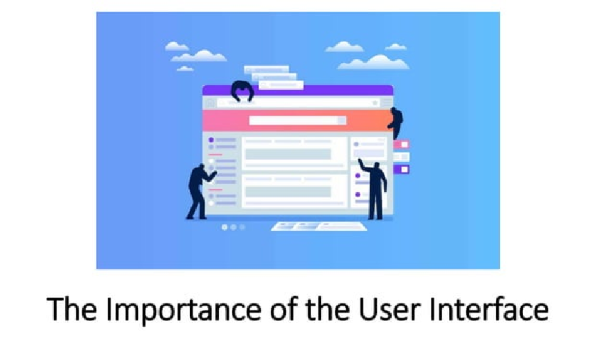 The Importance of User Interface Design in HCI - UNIT 1 - Studocu