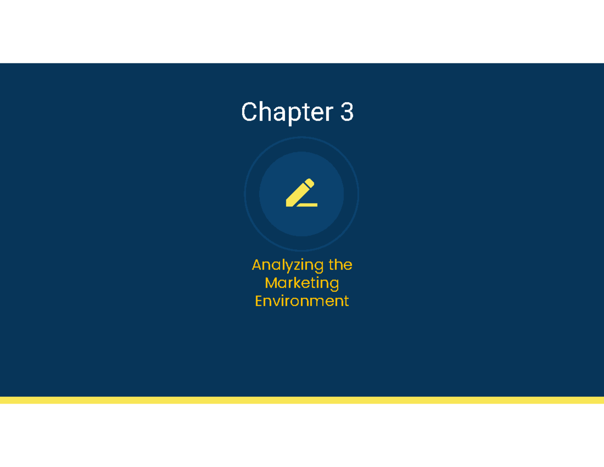 Principles of Marketing 2nd Sem 2025: Chapter 3 - Analyzing the ...