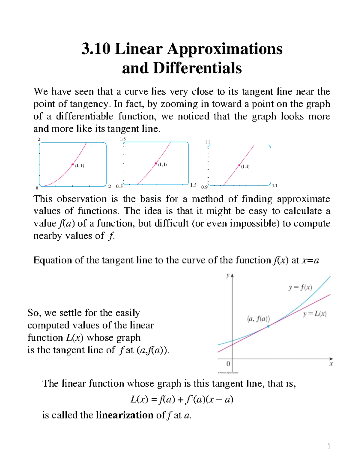 4.1 Maximum and Minimum Values: Definitions and Theorems - Studocu