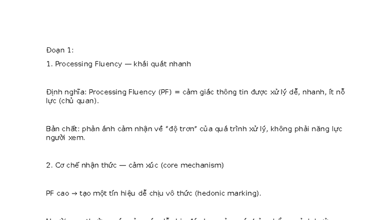 Processing Fluency in Advertising: Key Insights and Mechanisms ...