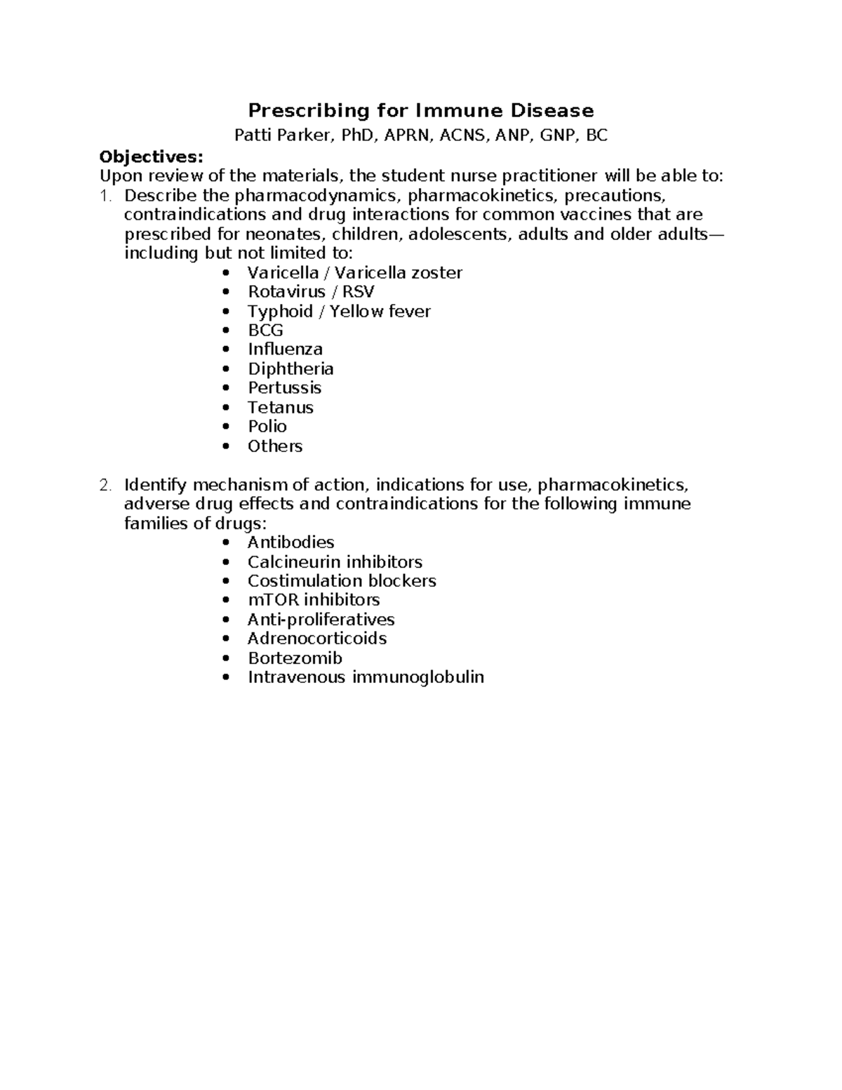Prescribing Immunization for Immune Diseases: A Comprehensive Guide ...