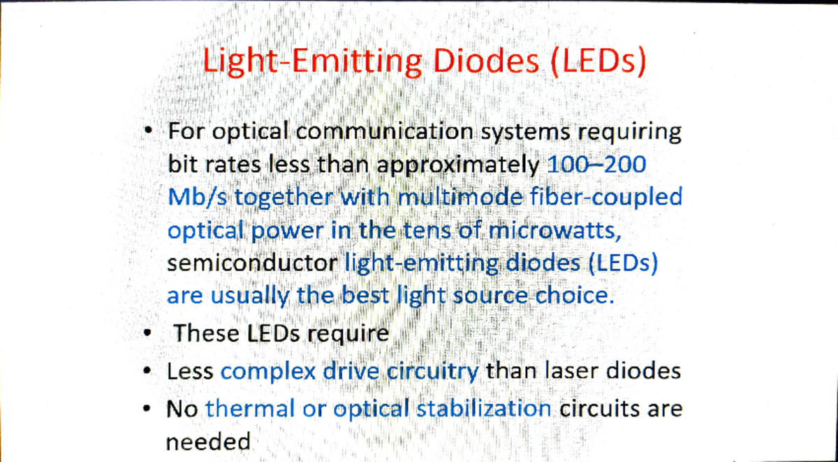 Compiler design Unit 3 - Light-Emitting Diodes (LEDS) 