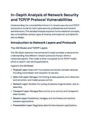Comprehensive Network Security Overview: Firewalls & IDPS Concepts ...