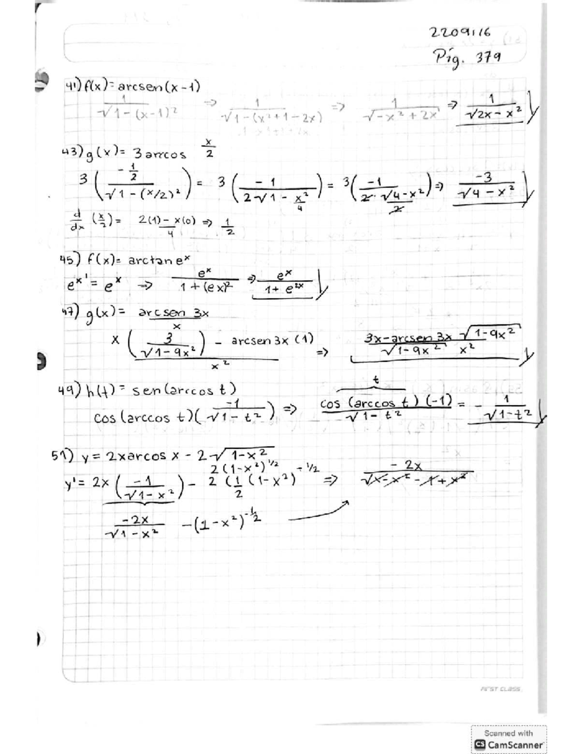 2209116 Calculus 1: Functions and Derivatives Notes - Studocu
