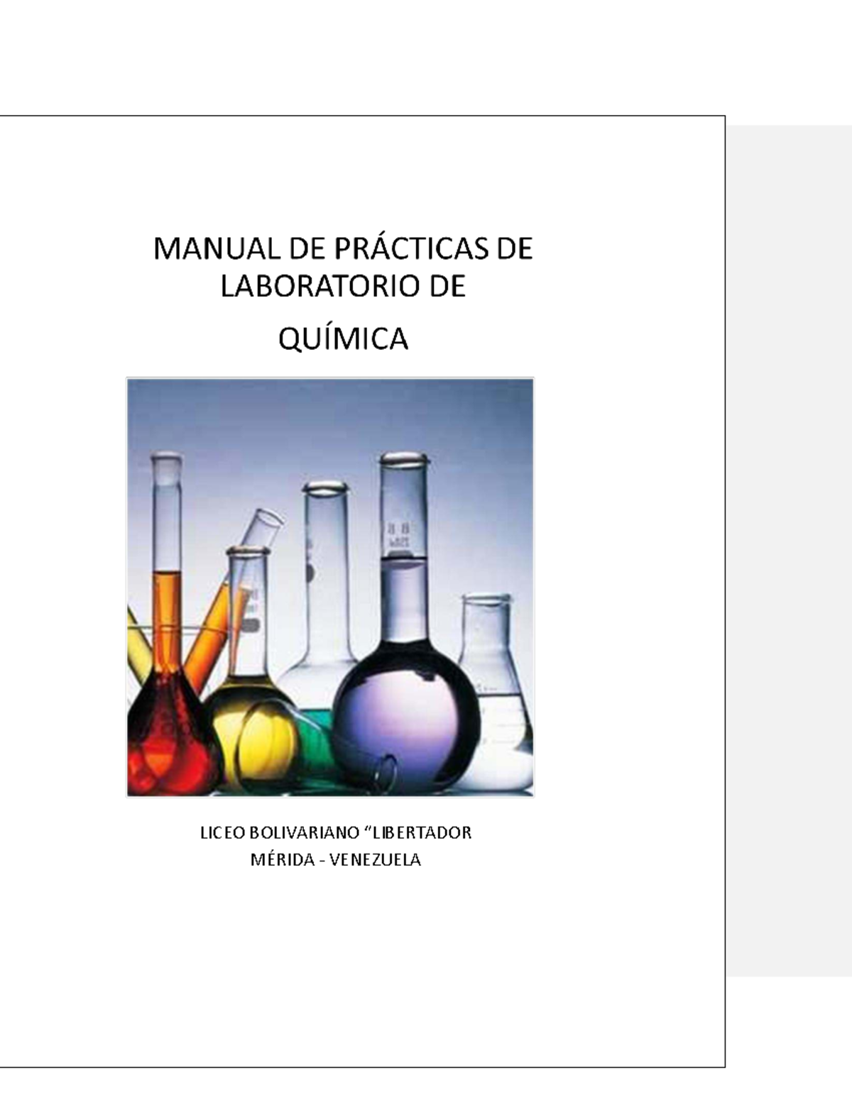Manual de Prácticas de Laboratorio de Química - Servicio Comunitario ...