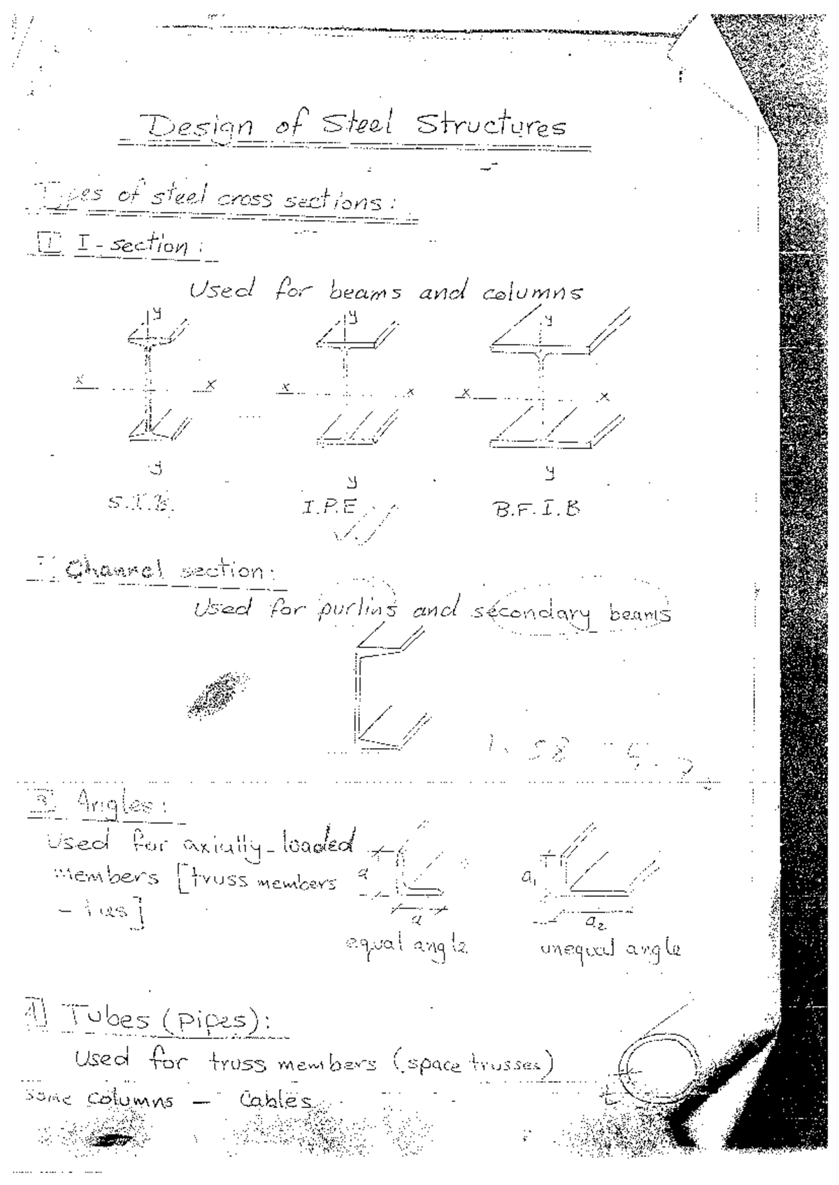 06 Design of Steel Structures Lecture Notes: Essential Concepts & Steps ...