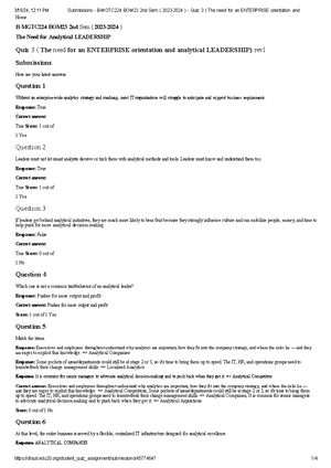 Prescriptive Exam Guide - Predictive Analytics - La Salle - Dasma - Studocu